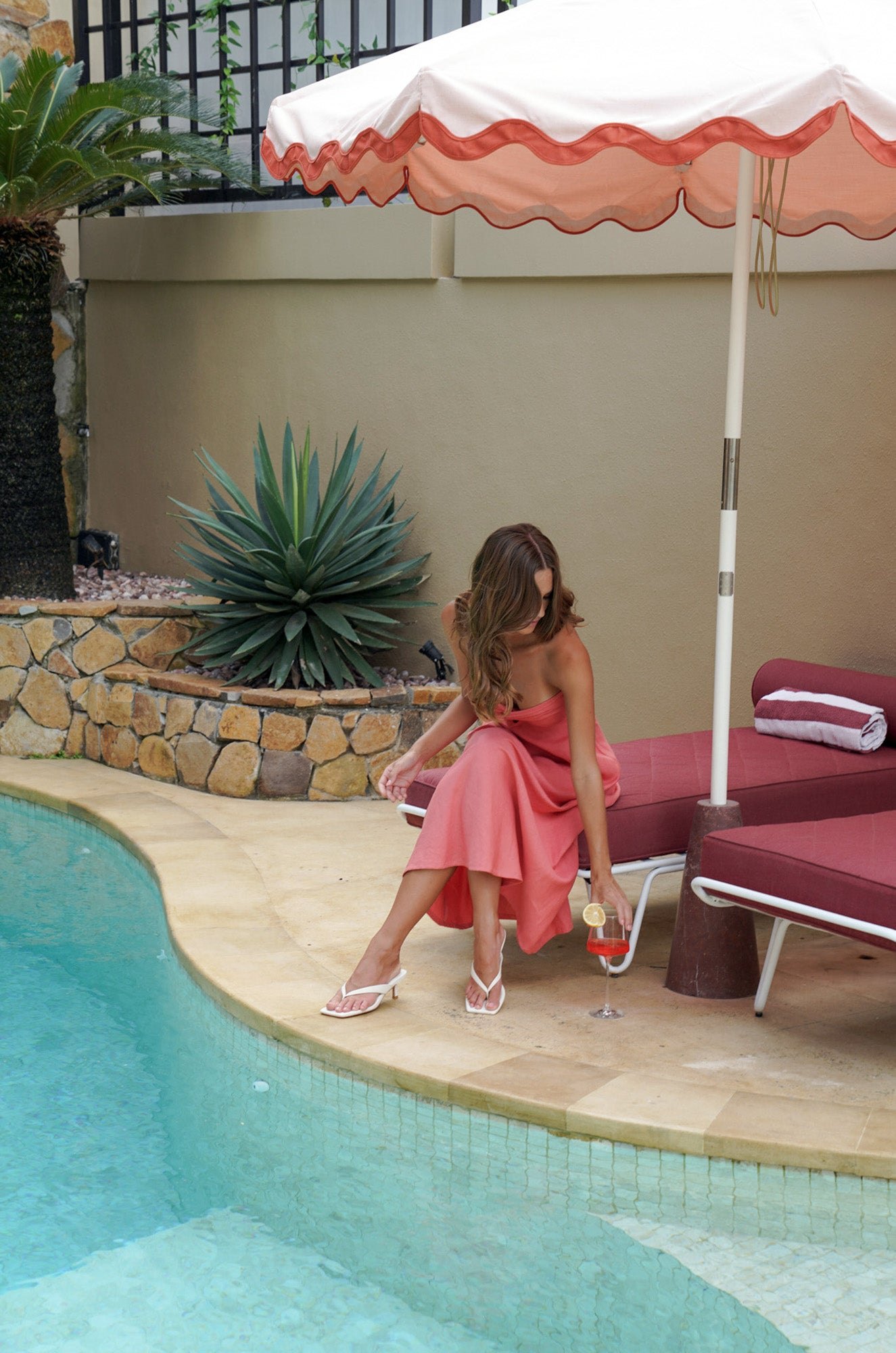 Sabine Midi Dress | Summer Rose — thumbnail 6