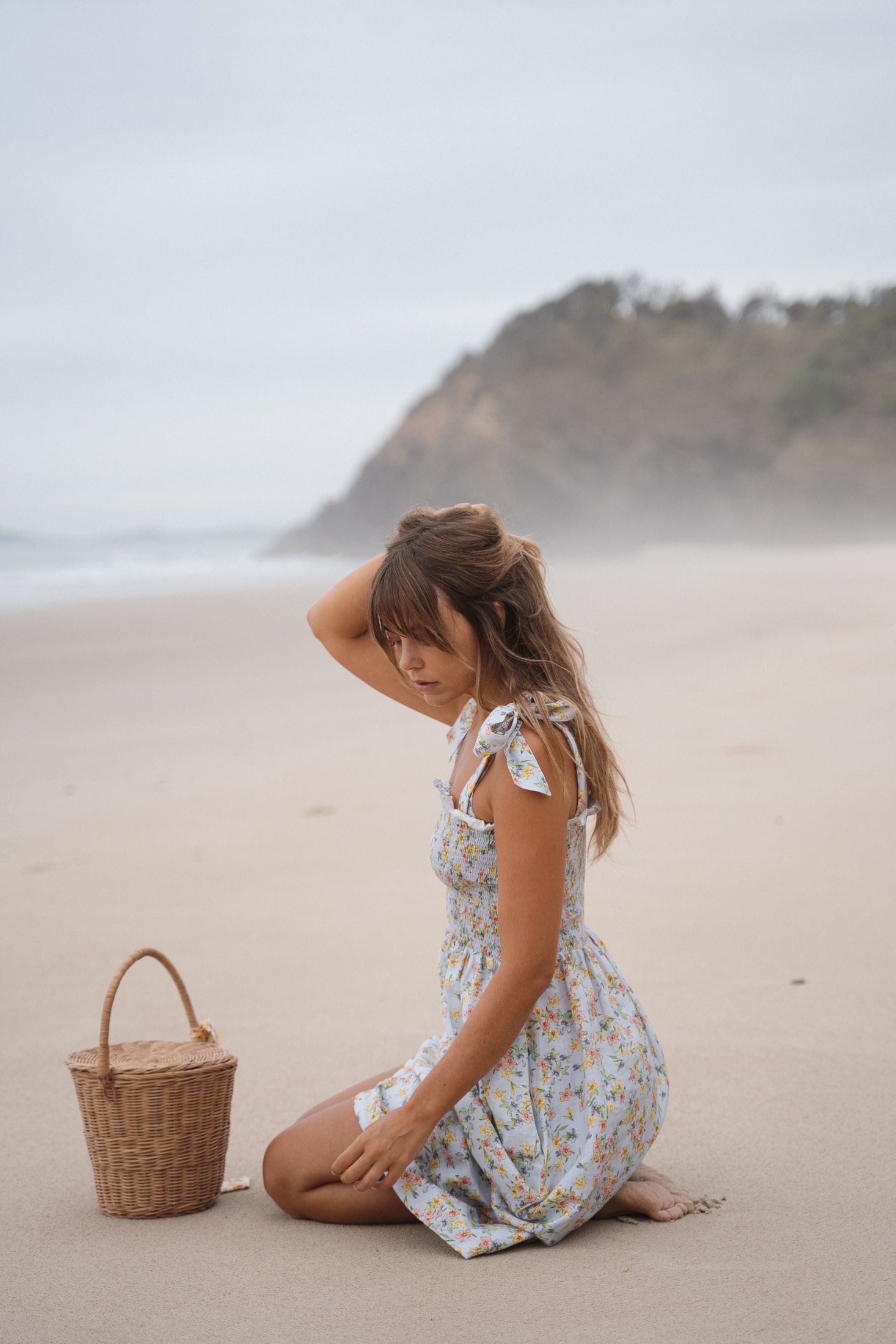 Farrah Midi Dress | Spring Bouquet — thumbnail 8