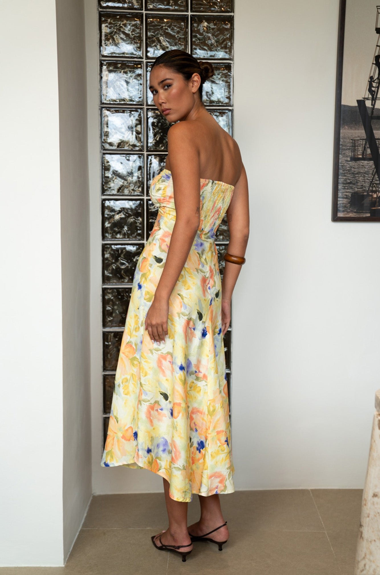 Sabine Midi Dress | Midsummer Blooms — thumbnail 5