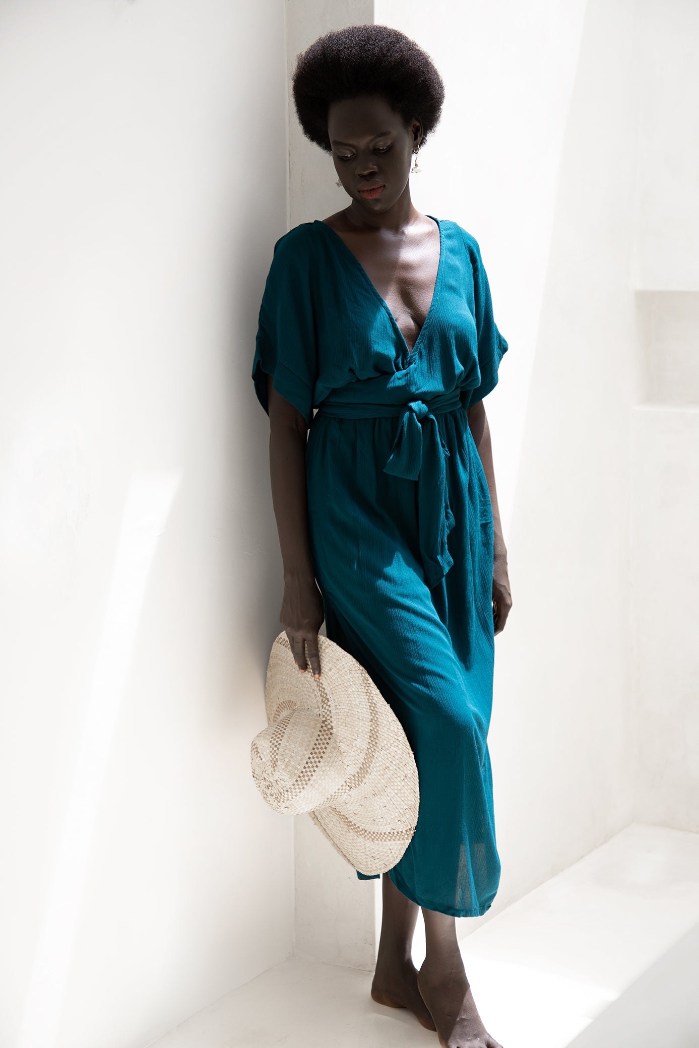 Melody Maxi Dress | Teal — thumbnail 2