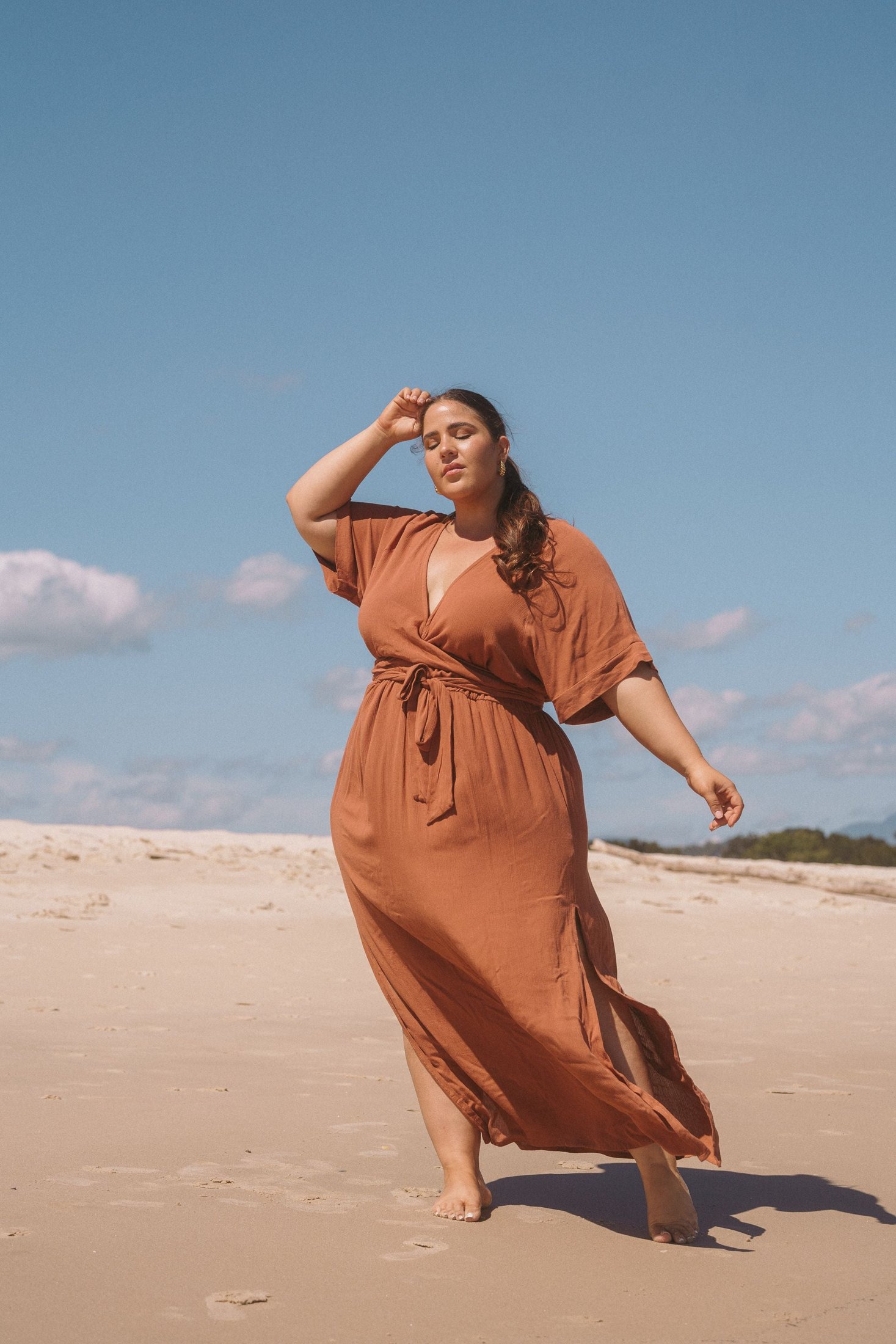 Melody Maxi Dress | Cinnamon — thumbnail 4
