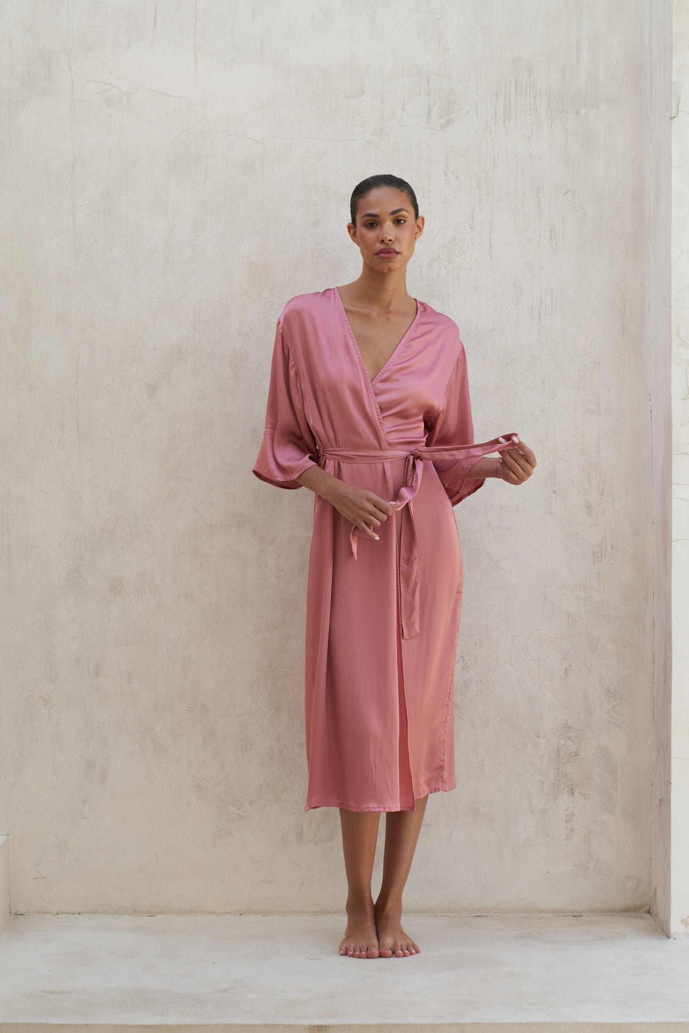 Olivia Robe | Berry Rose — thumbnail 2