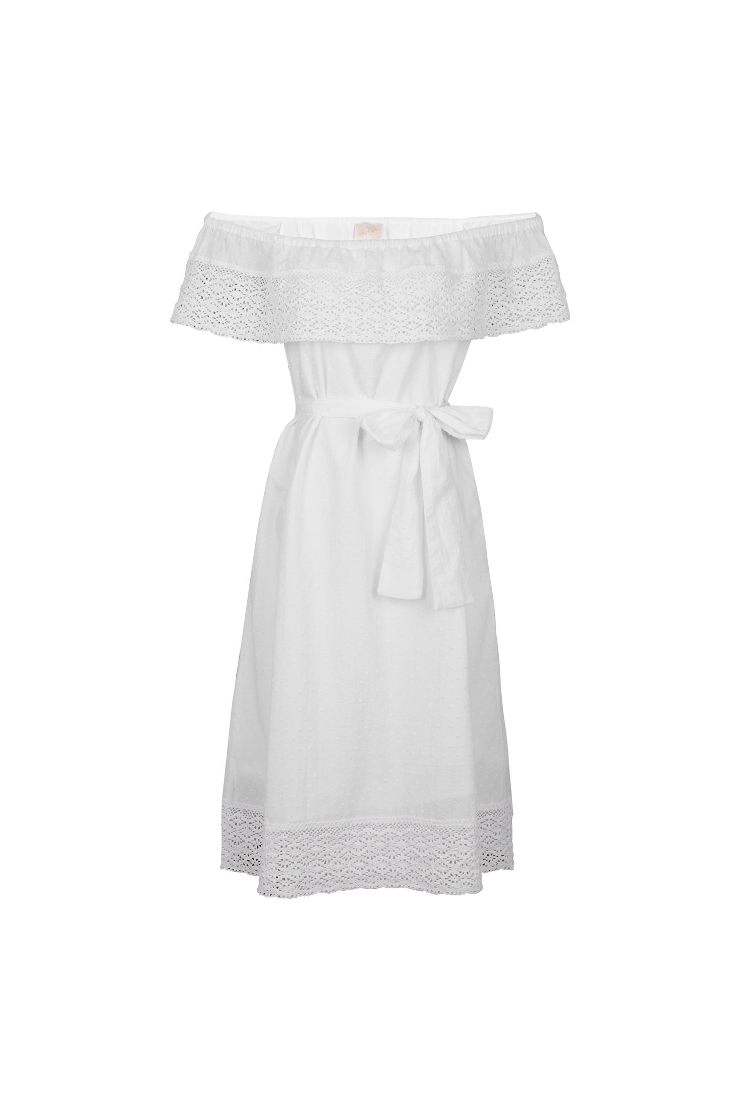 Lily Midi Dress | White — thumbnail 7