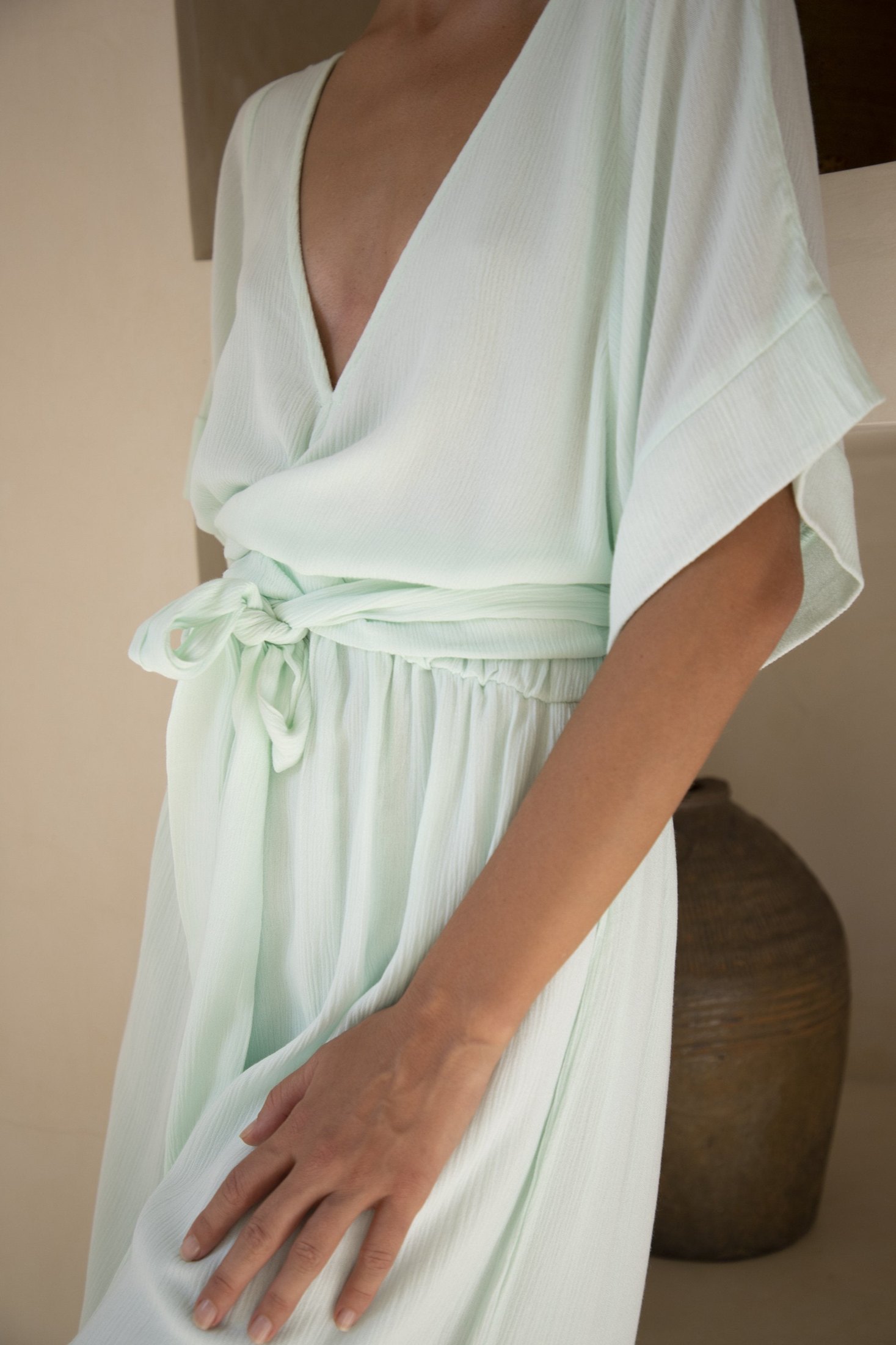 Melody Maxi Dress | Aqua — thumbnail 5