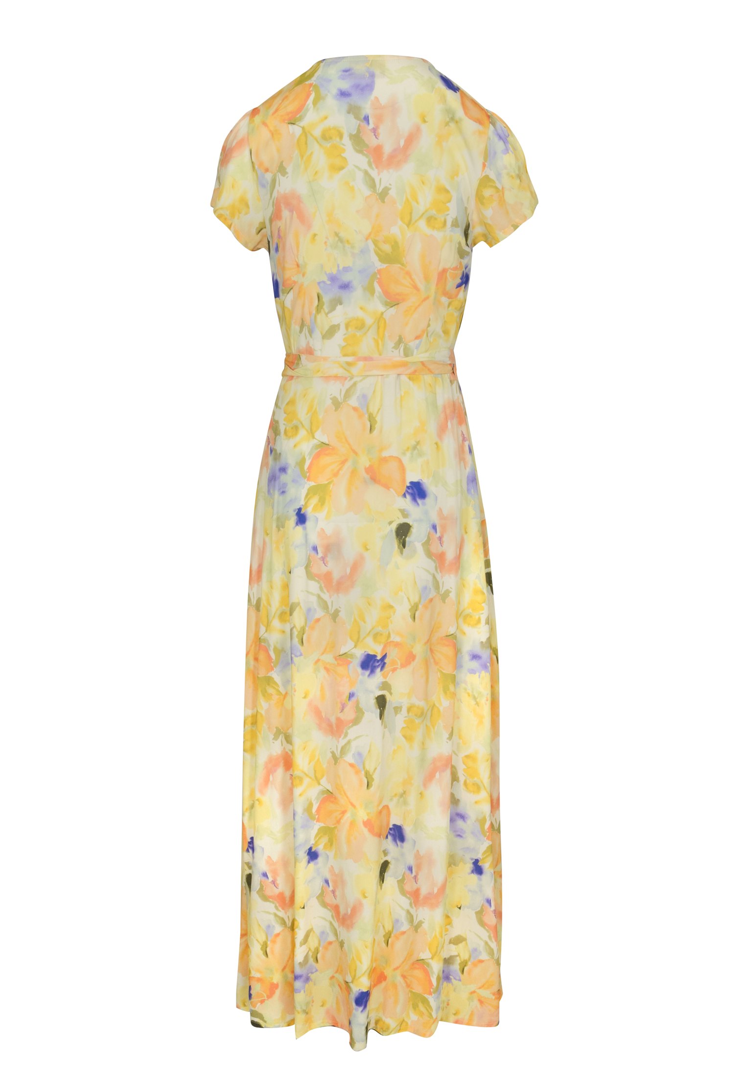 Alexa Maxi Wrap Dress | Midsummer Blooms — thumbnail 3