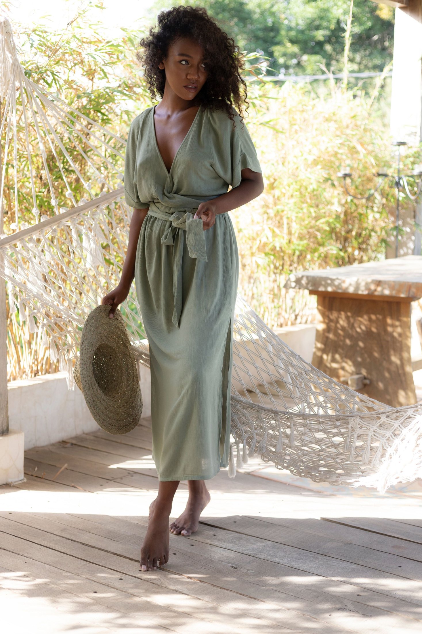 Melody Maxi Dress | Sage Green — thumbnail 2