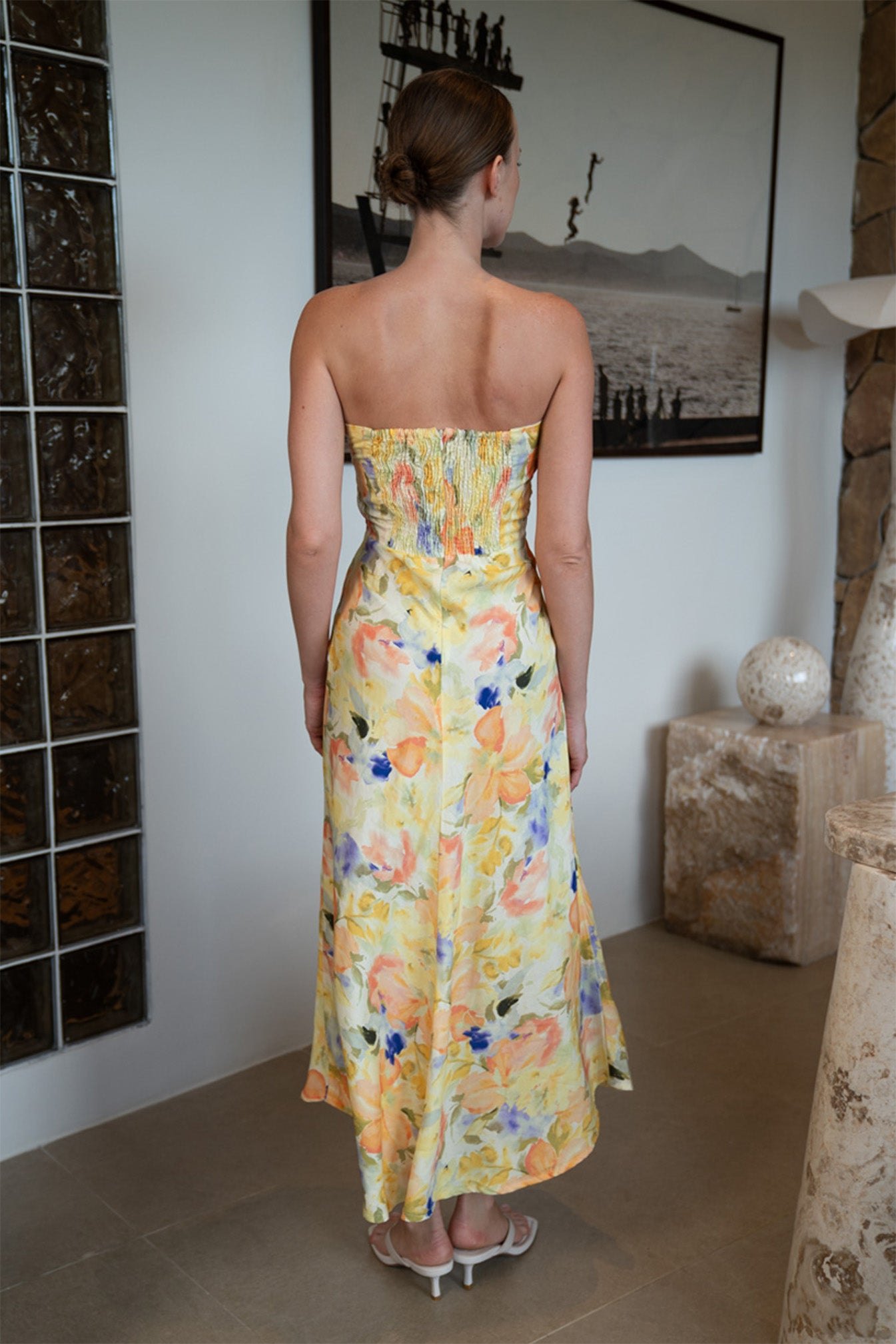 Sabine Midi Dress | Midsummer Blooms — thumbnail 2