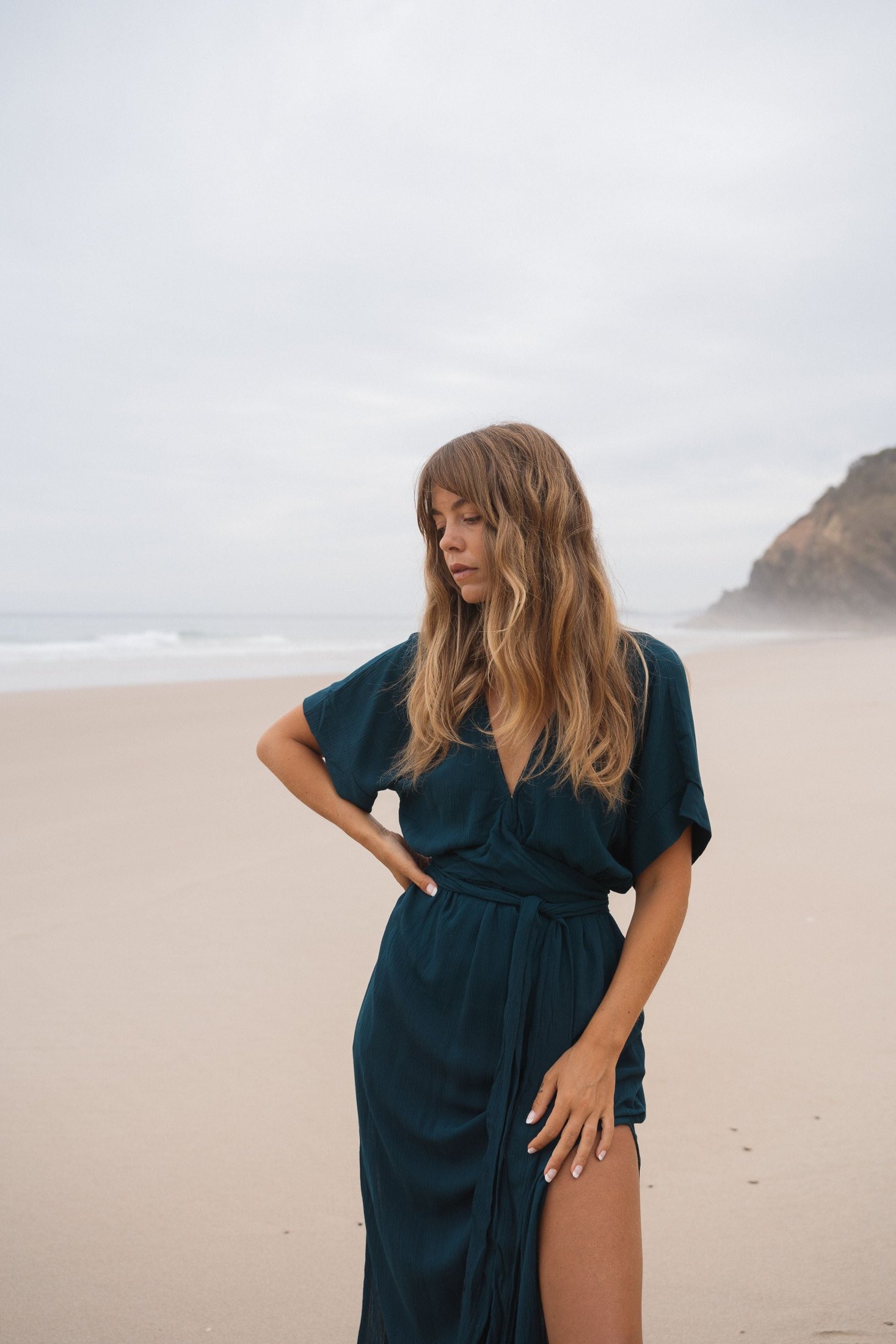 Melody Maxi Dress | Teal — thumbnail 3
