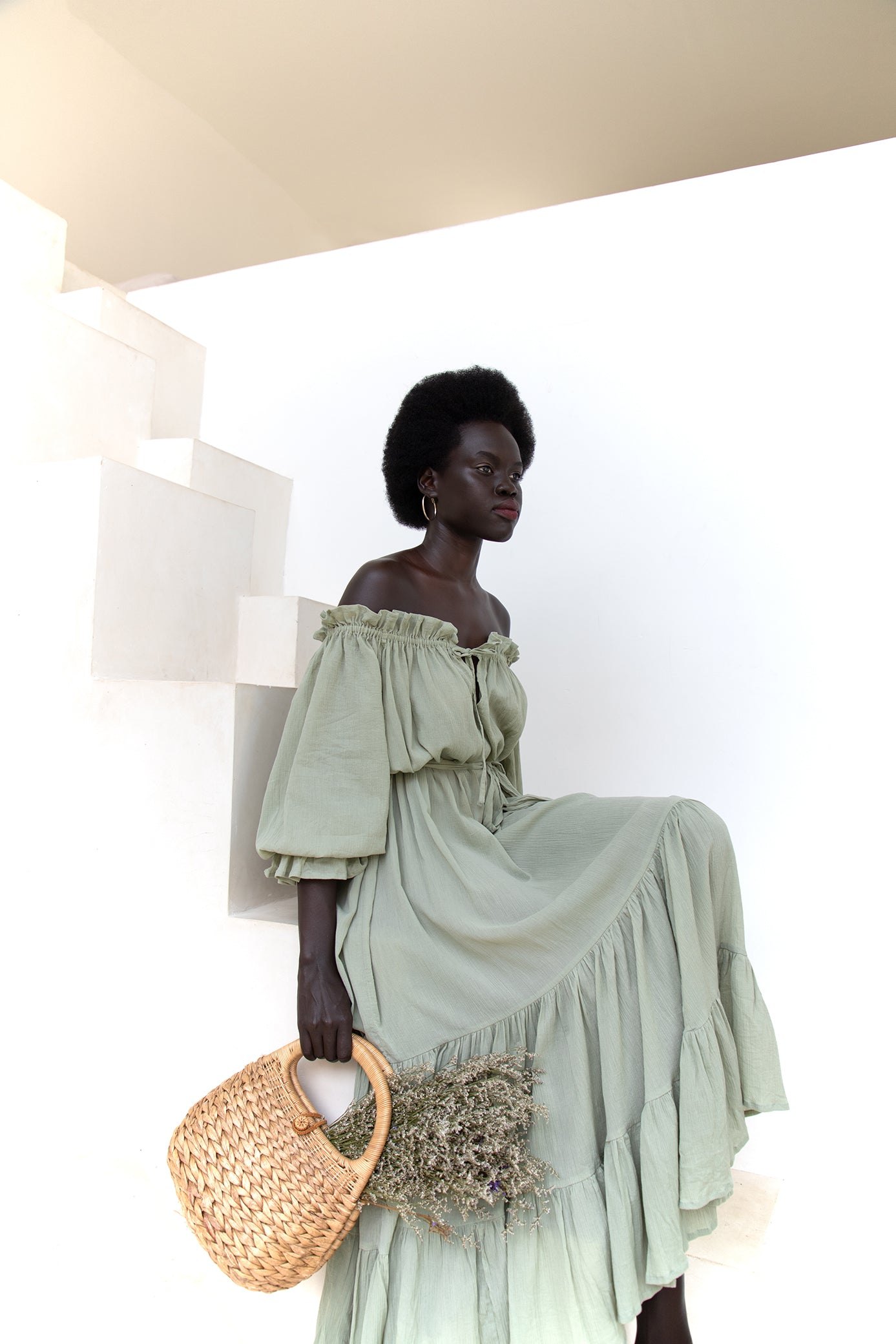 Emmaline Gown | Sage Green — thumbnail 5