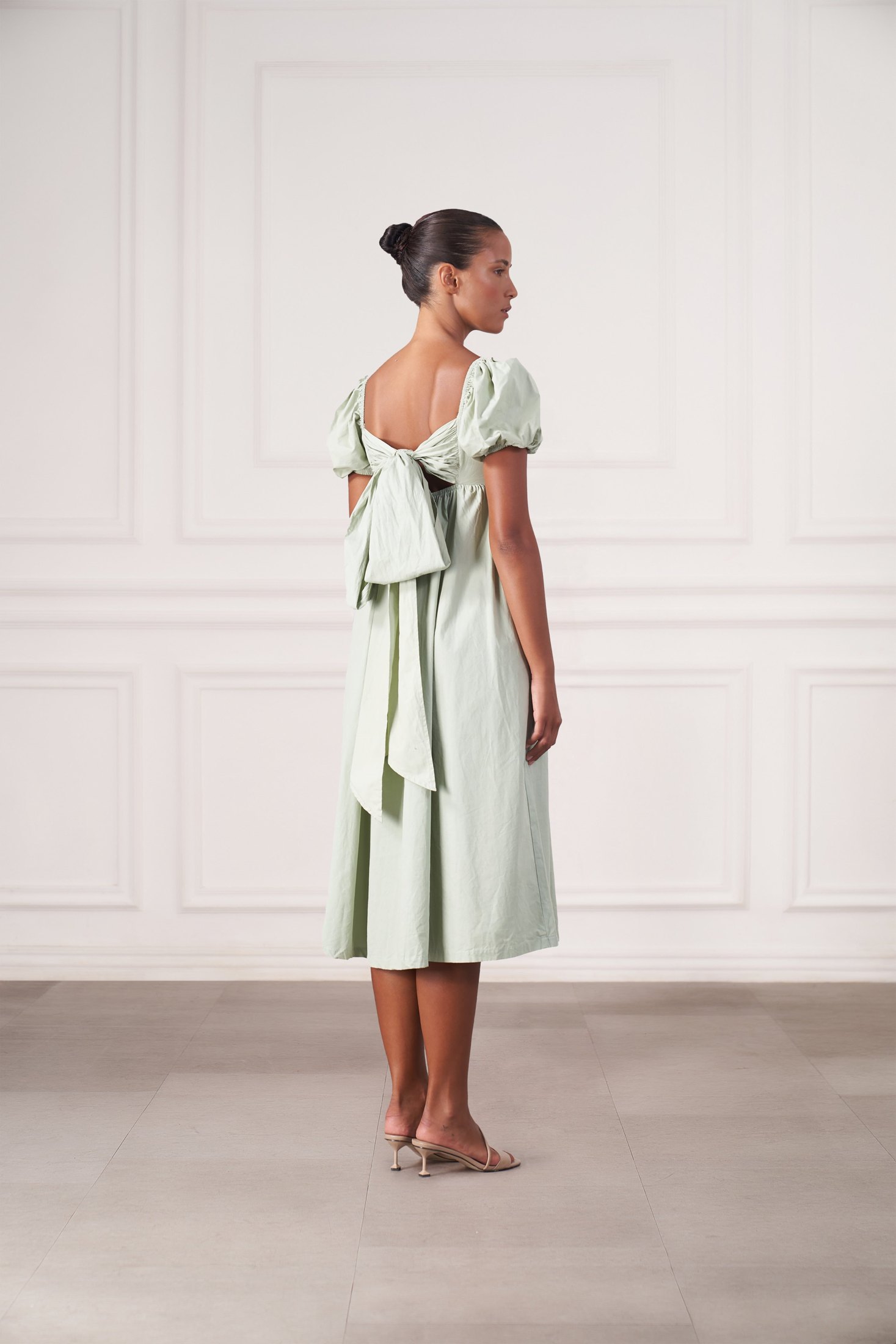 Grace Midi Dress | Sage — thumbnail 2