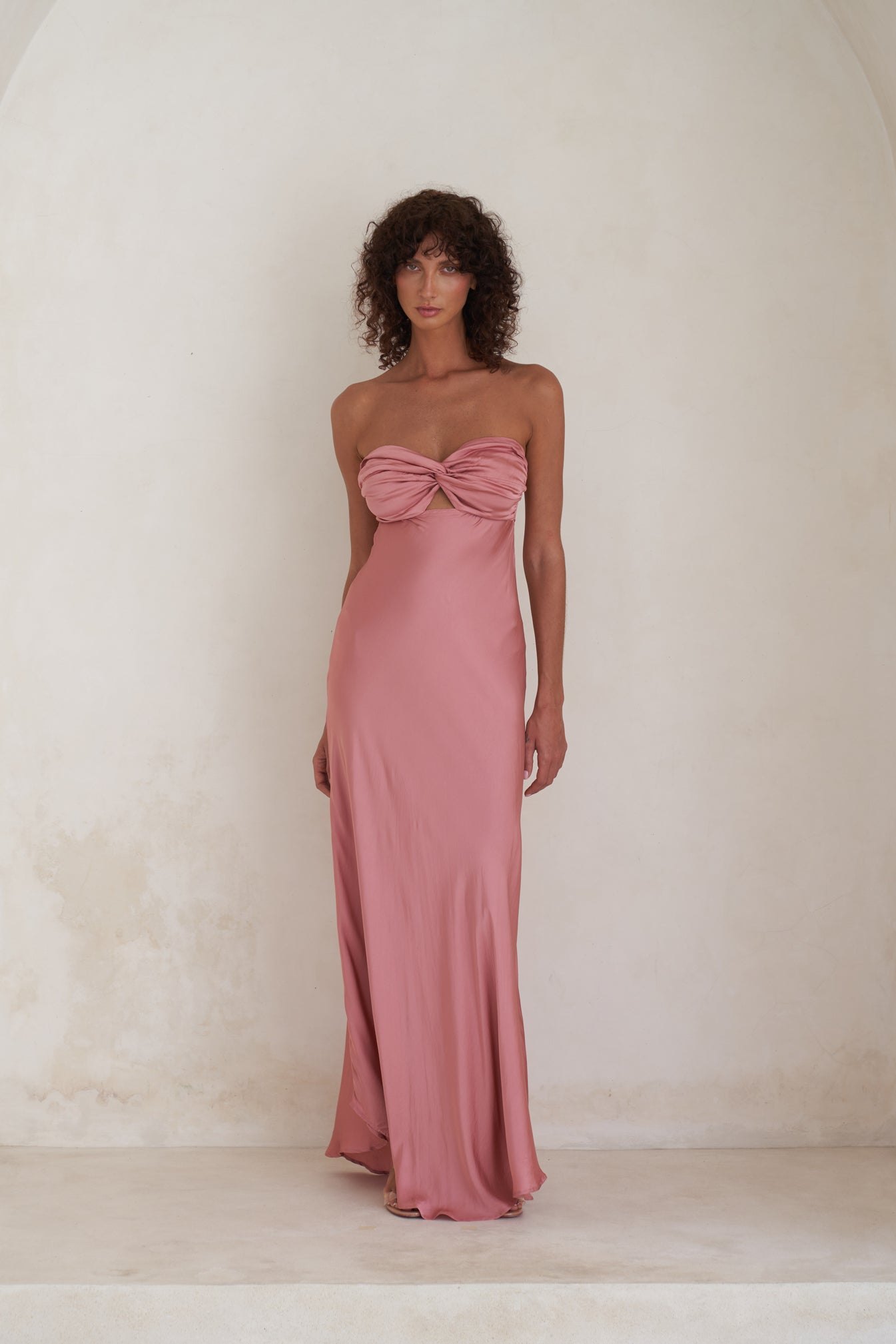 Victoria Maxi Dress | Berry Rose — thumbnail 8