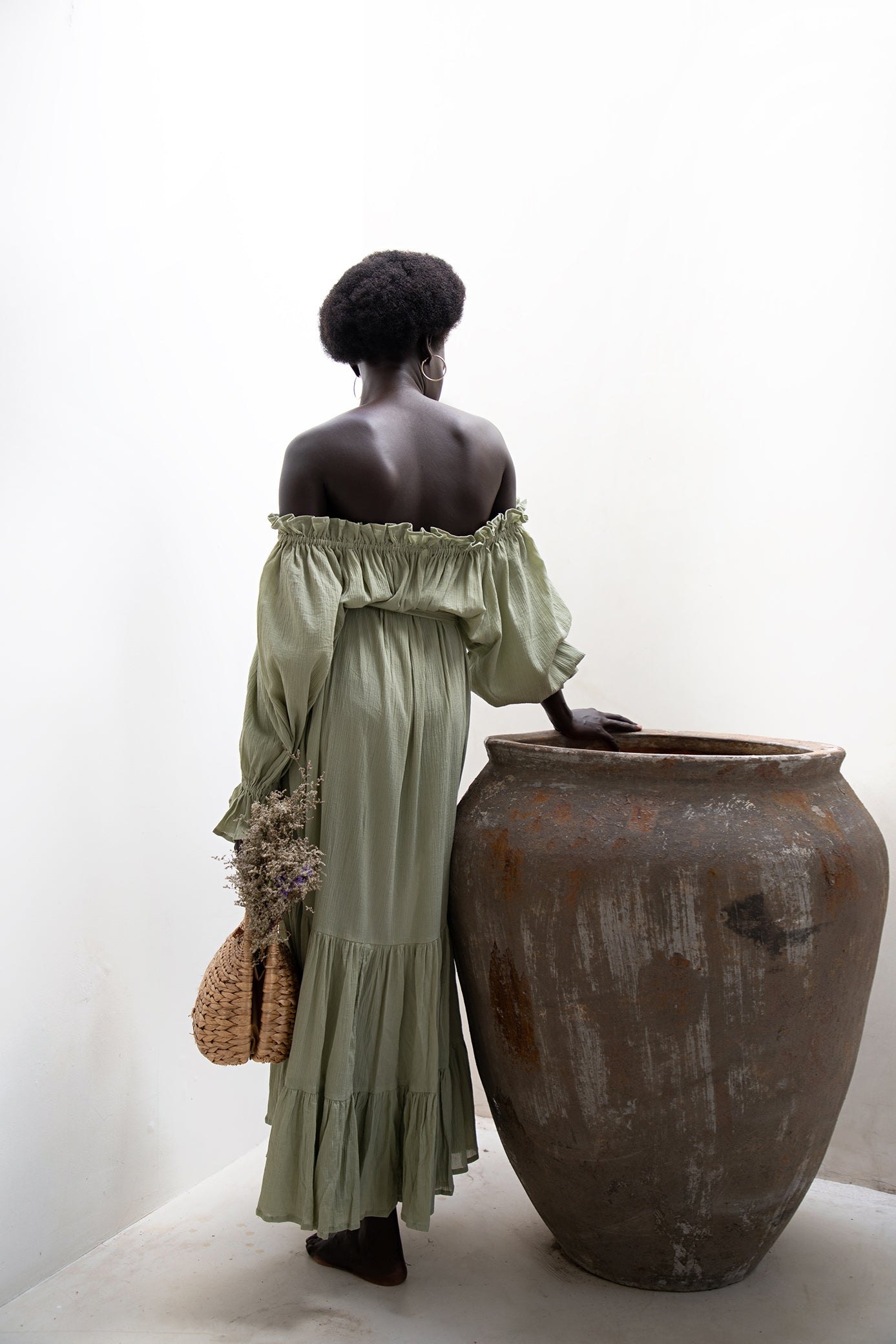 Emmaline Gown | Sage Green — thumbnail 11