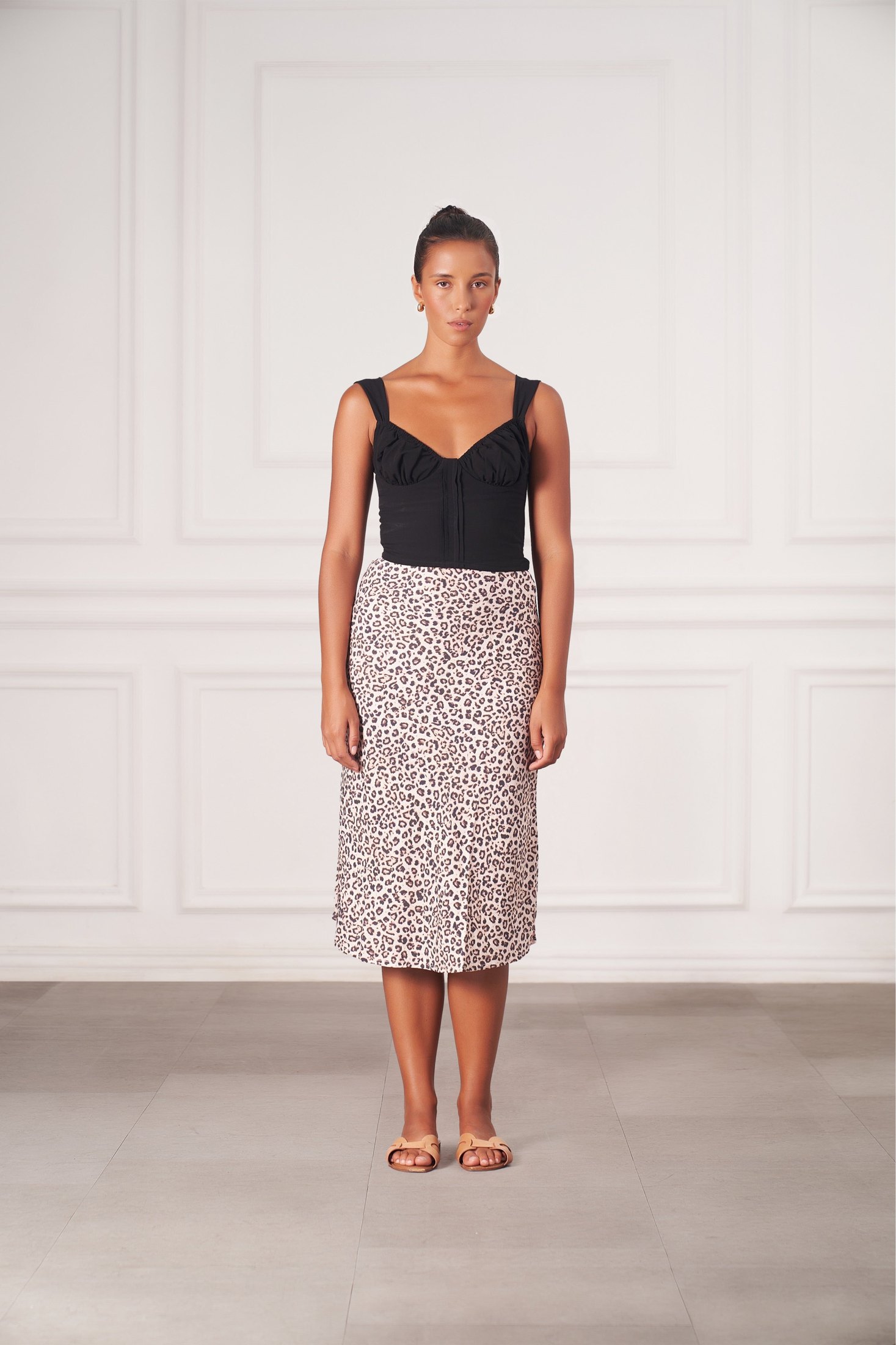 Rachel Skirt | Snow Leopard — thumbnail 2