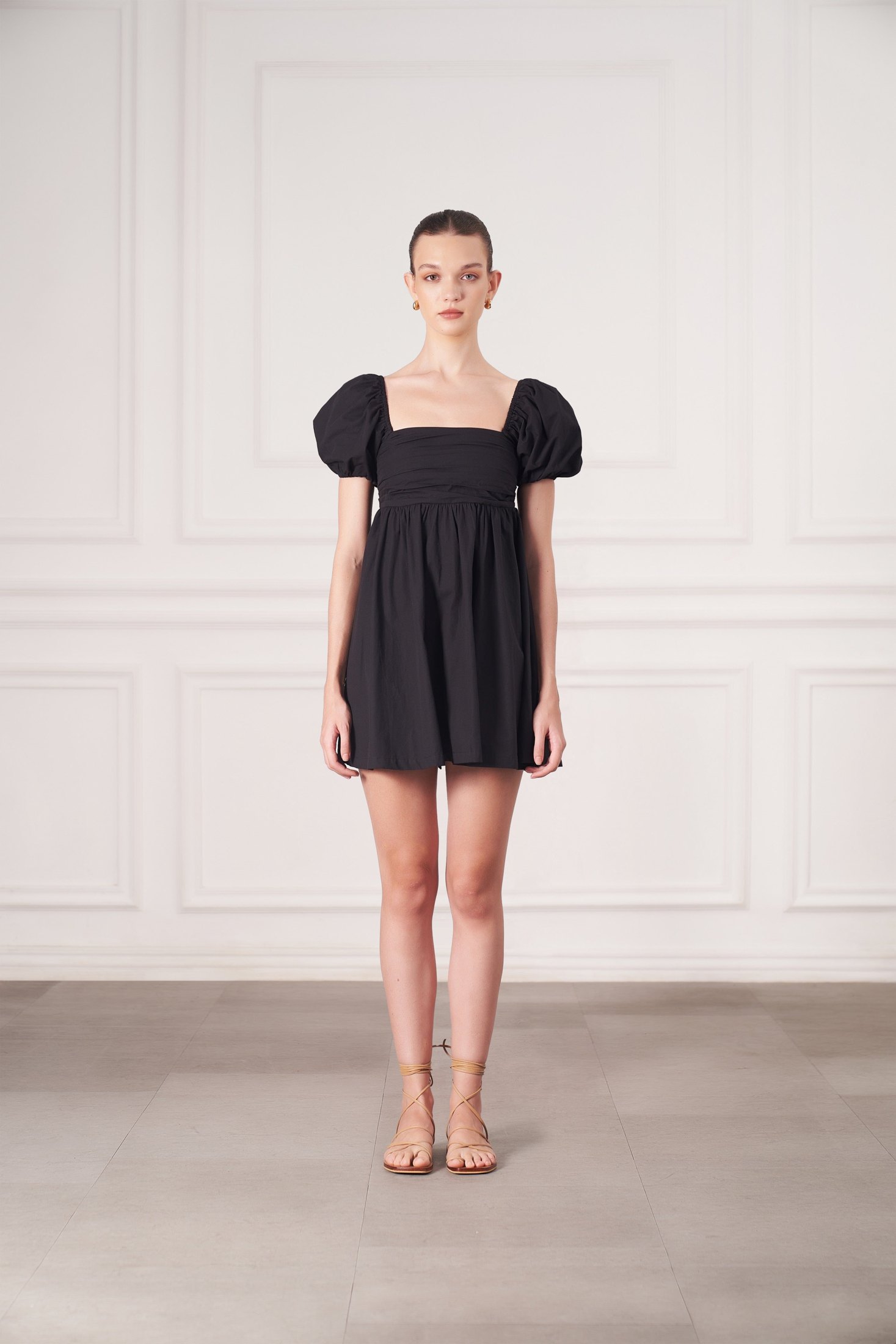 Grace Mini Dress | Black — thumbnail 6