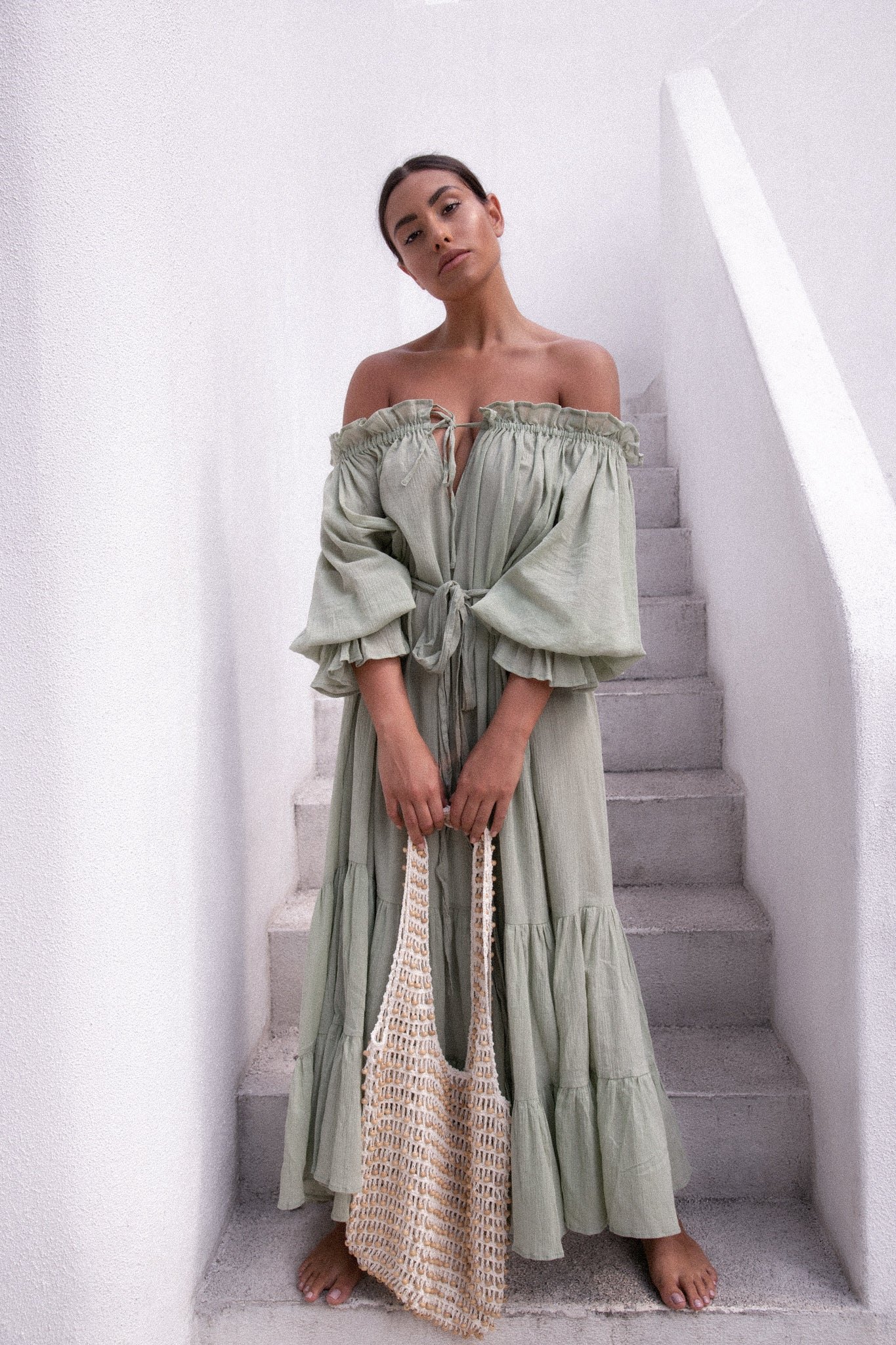 Emmaline Gown | Sage Green — thumbnail 6