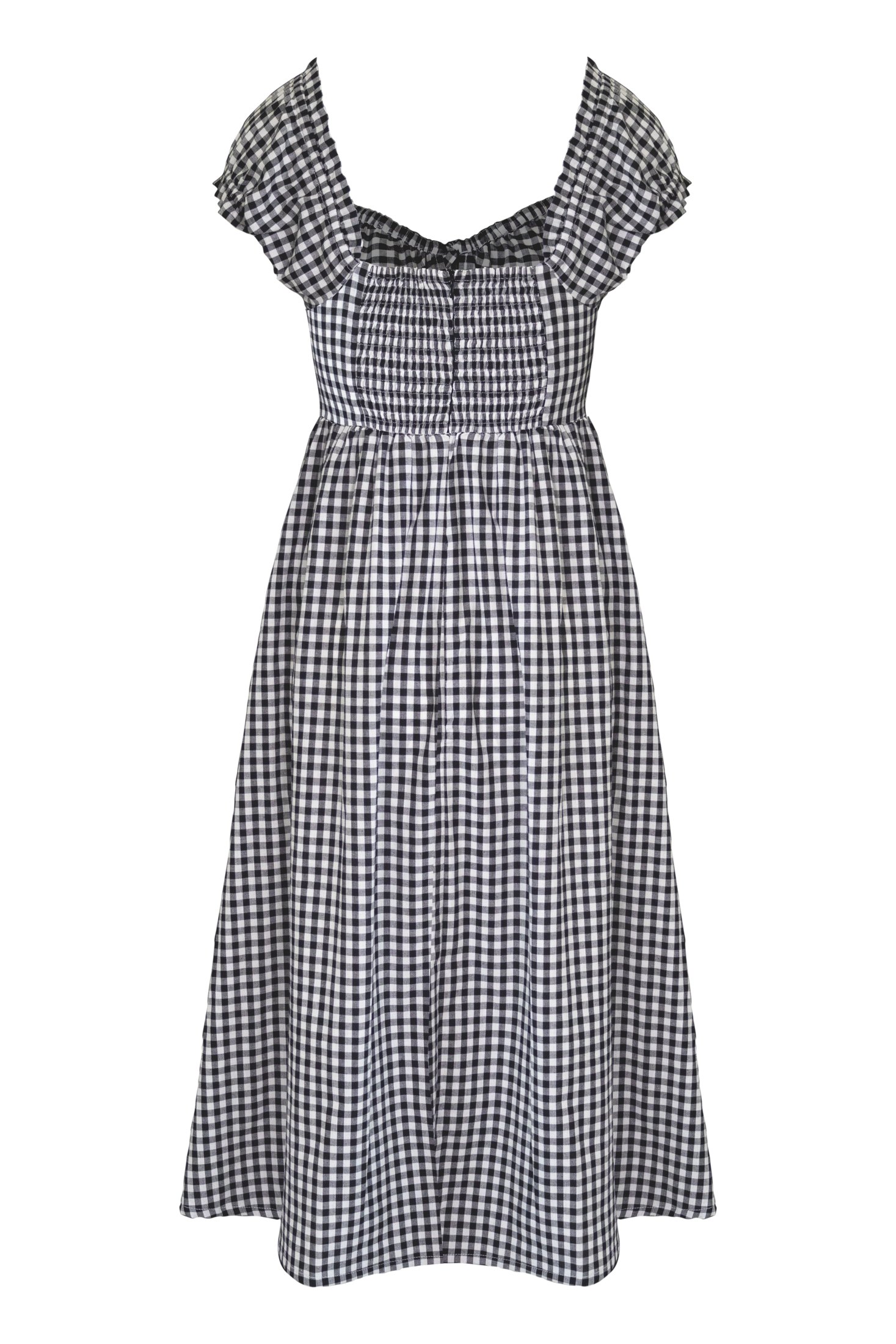 Selena Midi Dress | Gingham — thumbnail 6