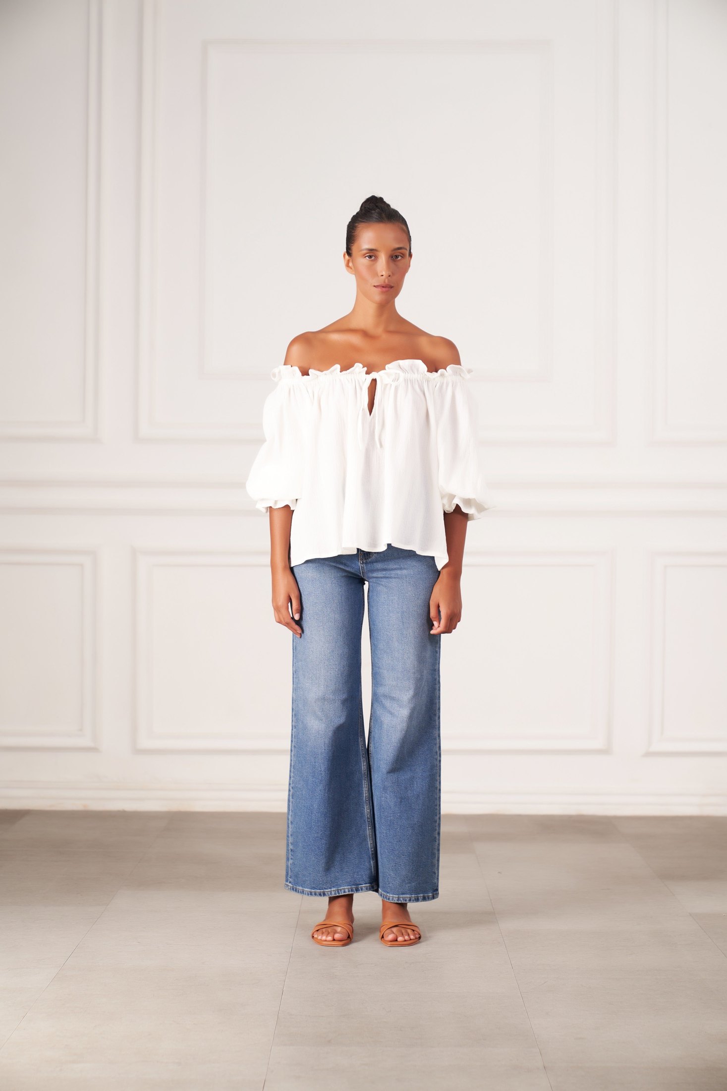 Emmaline Blouse | White — thumbnail 17