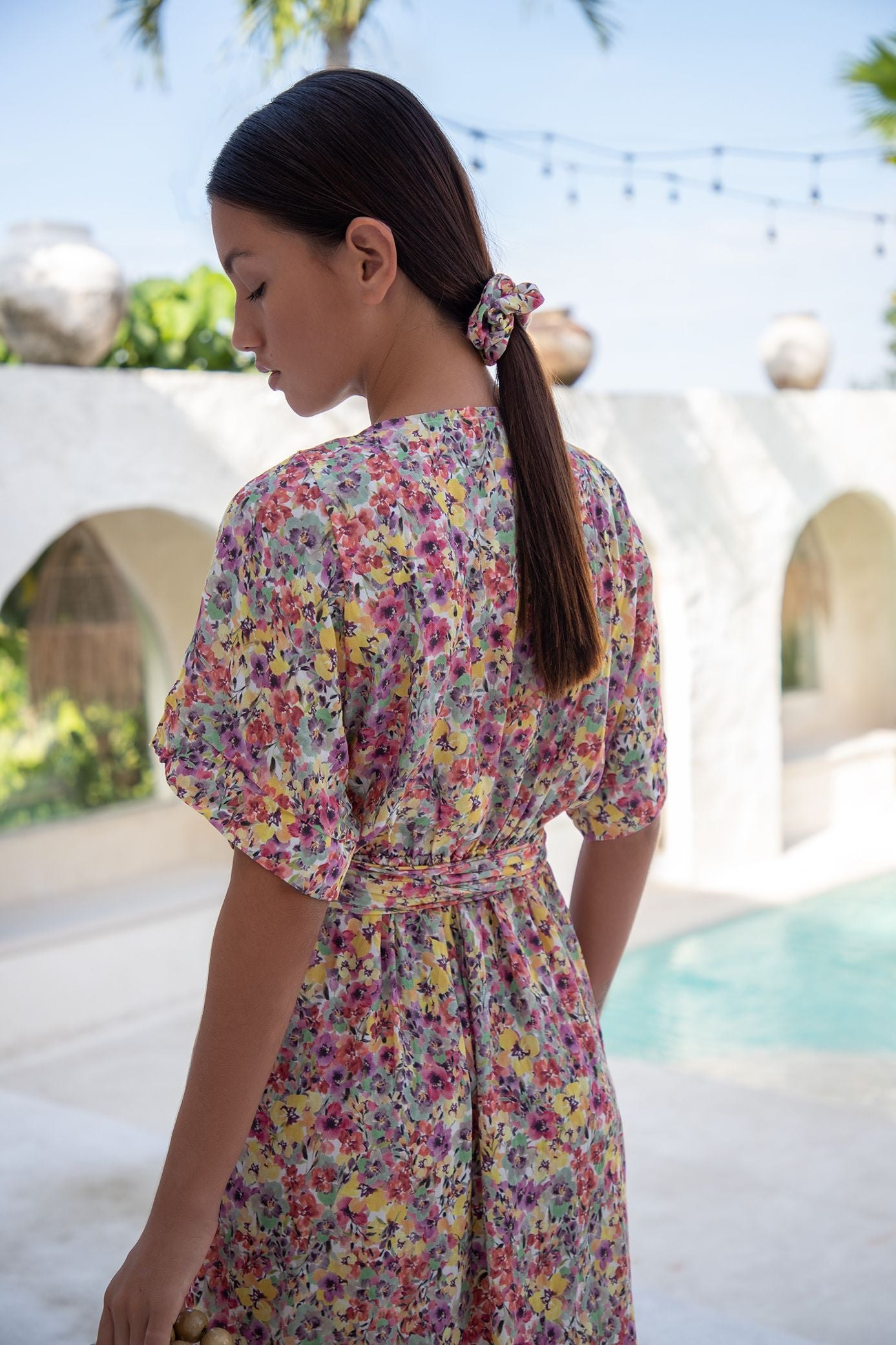 Melody Midi Dress | Floral Escape — thumbnail 6