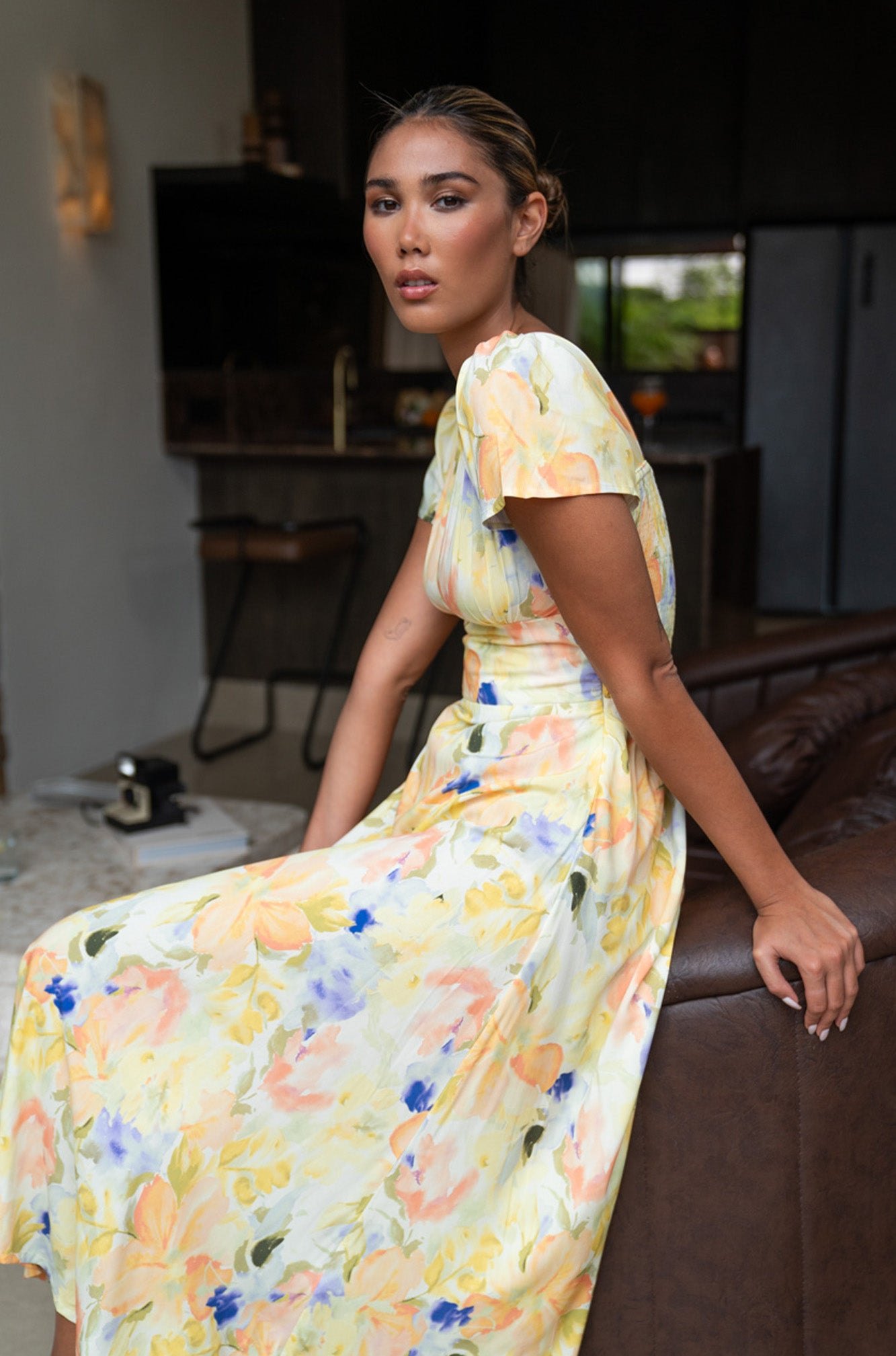 Margot Maxi Dress | Midsummer Blooms — thumbnail 2