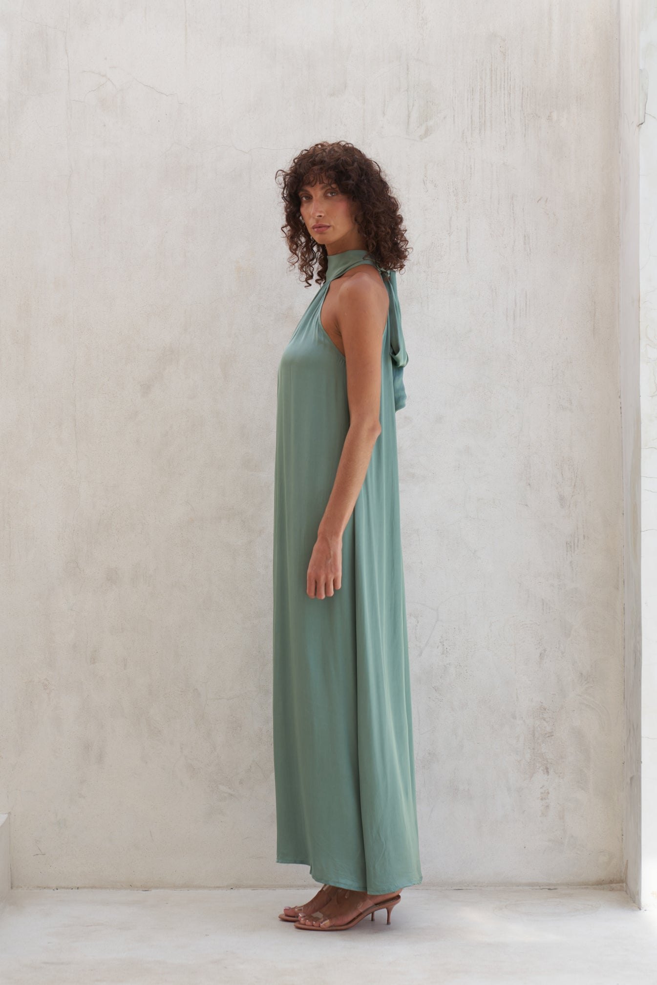 Allegra Maxi Dress | Olive — thumbnail 8