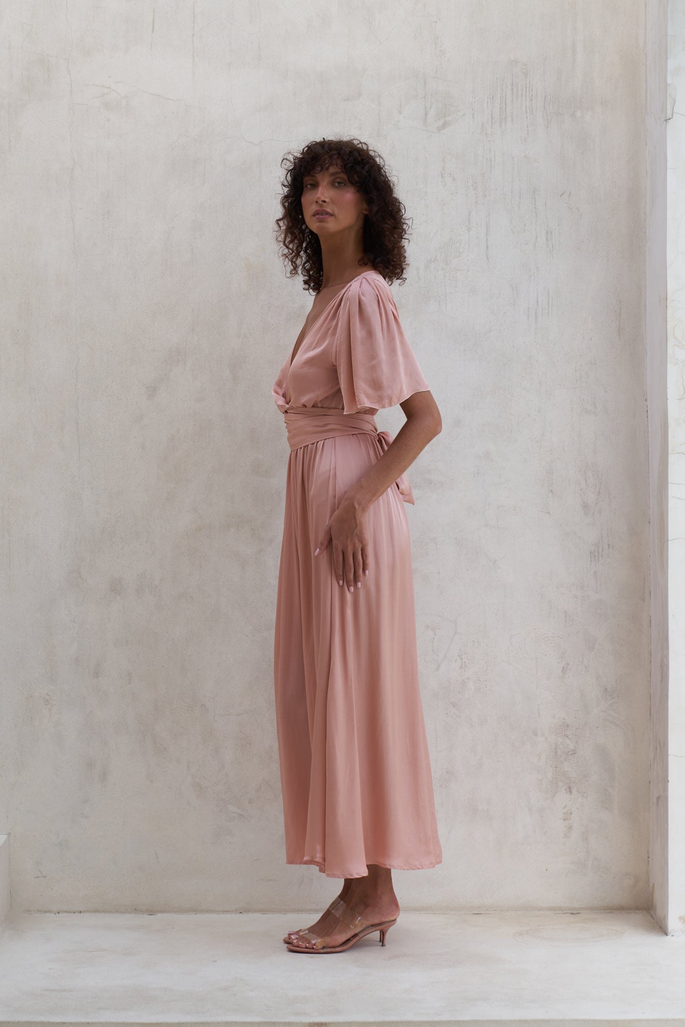 Marlowe Maxi Dress | Peach Rose — thumbnail 6