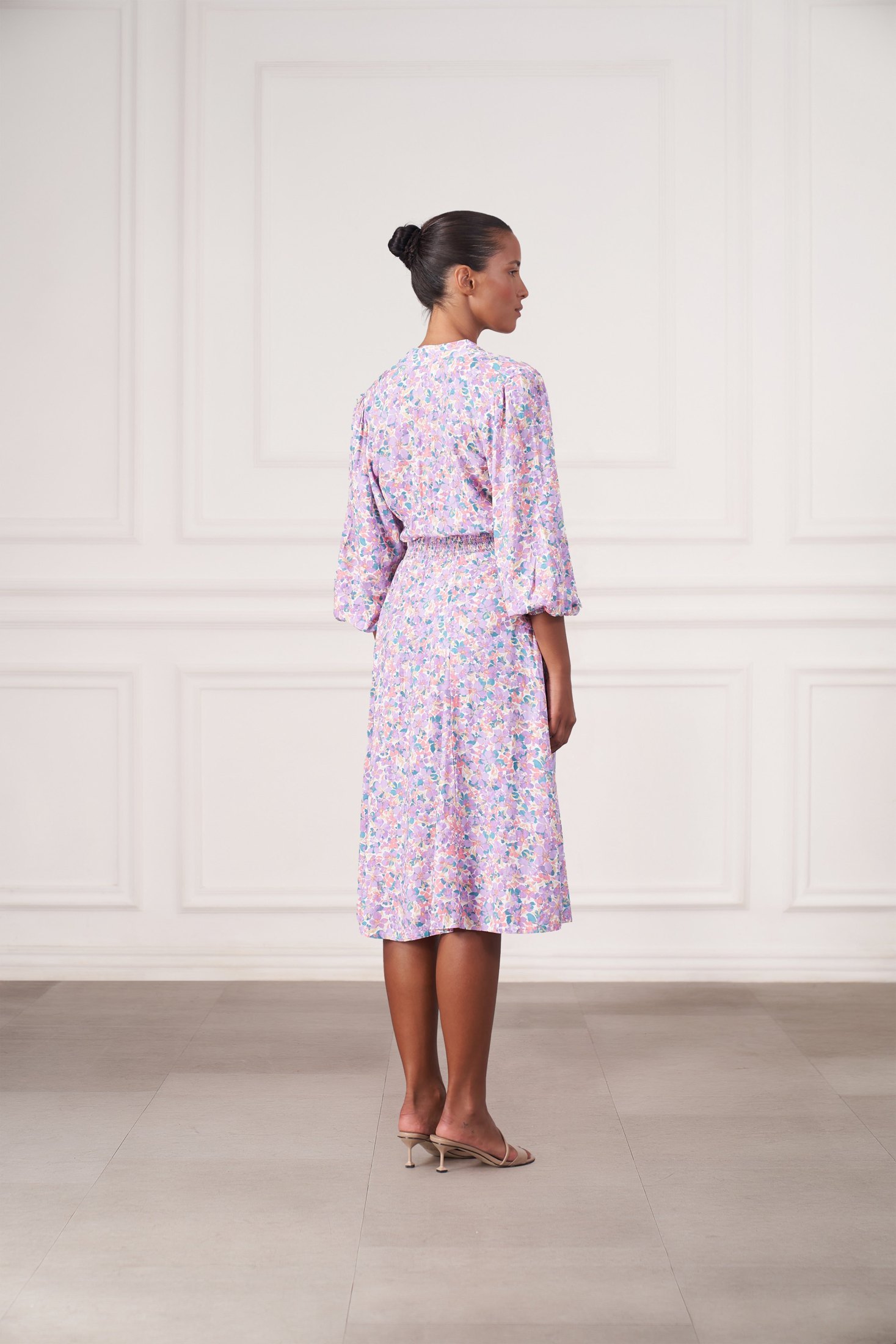 Vivianne Midi Dress | Bell Flower — thumbnail 5