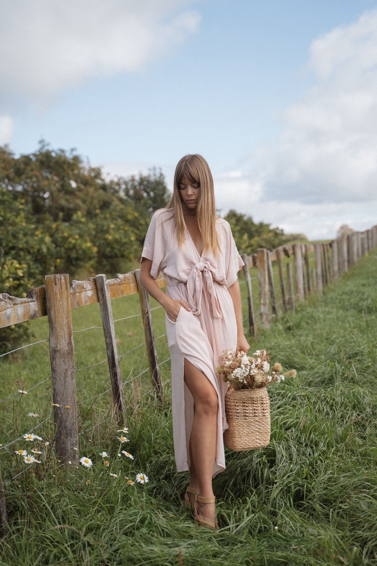 Melody Maxi Dress | Blush — thumbnail 9