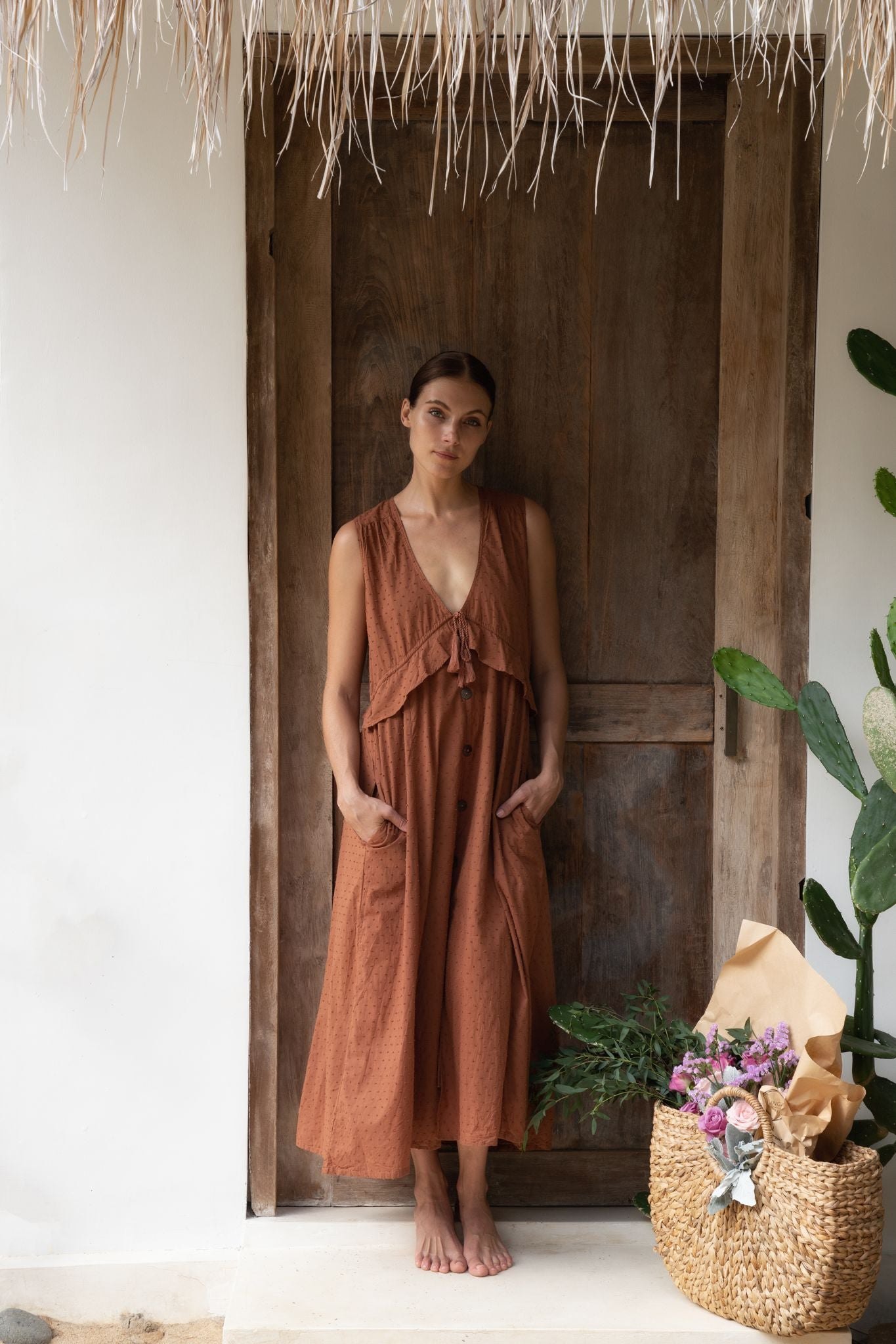 Byron Maxi Dress | Cinnamon — thumbnail 6