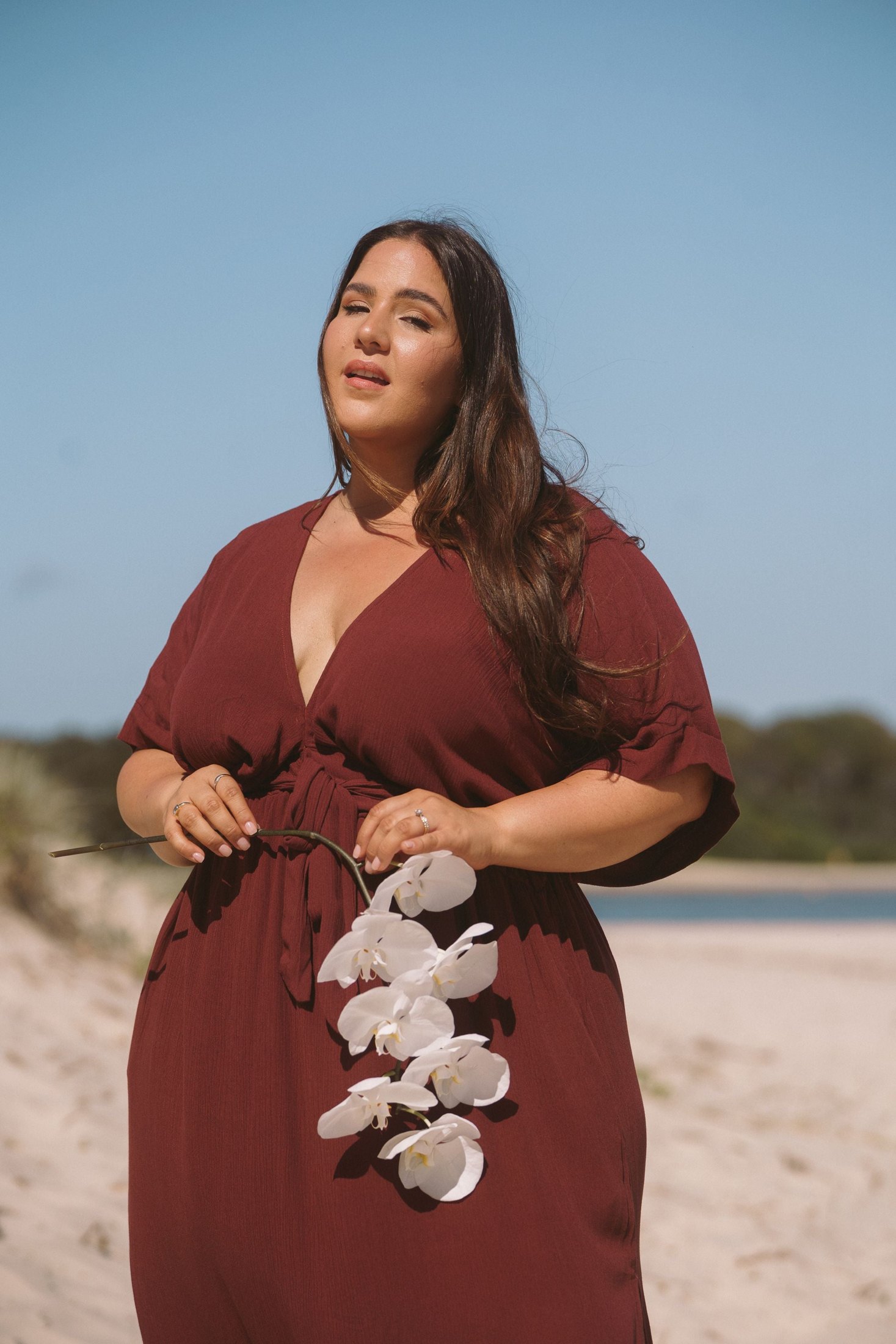 Melody Maxi Dress | Espresso — thumbnail 10