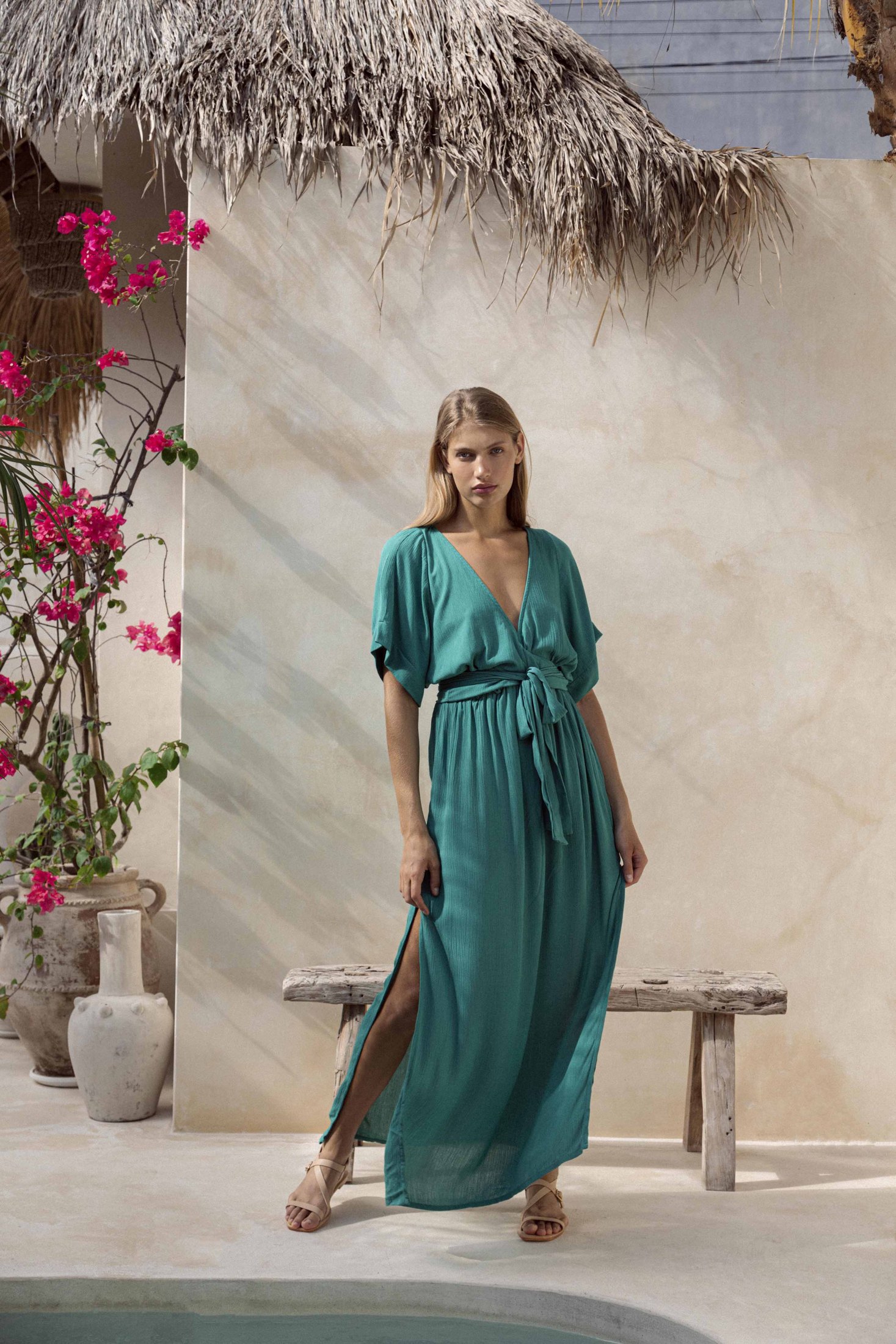 Melody Maxi Dress | Emerald — thumbnail 7