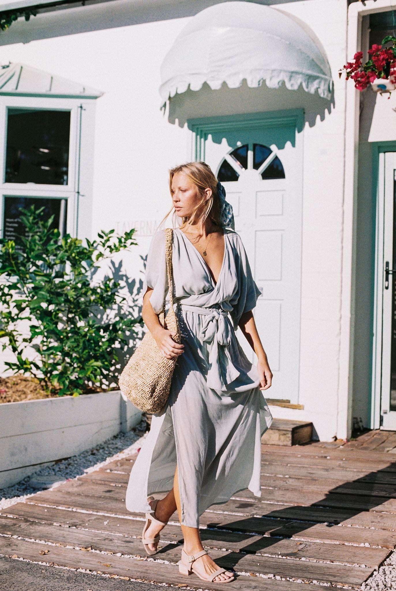 Melody Maxi Dress | Baby Blue — thumbnail 6