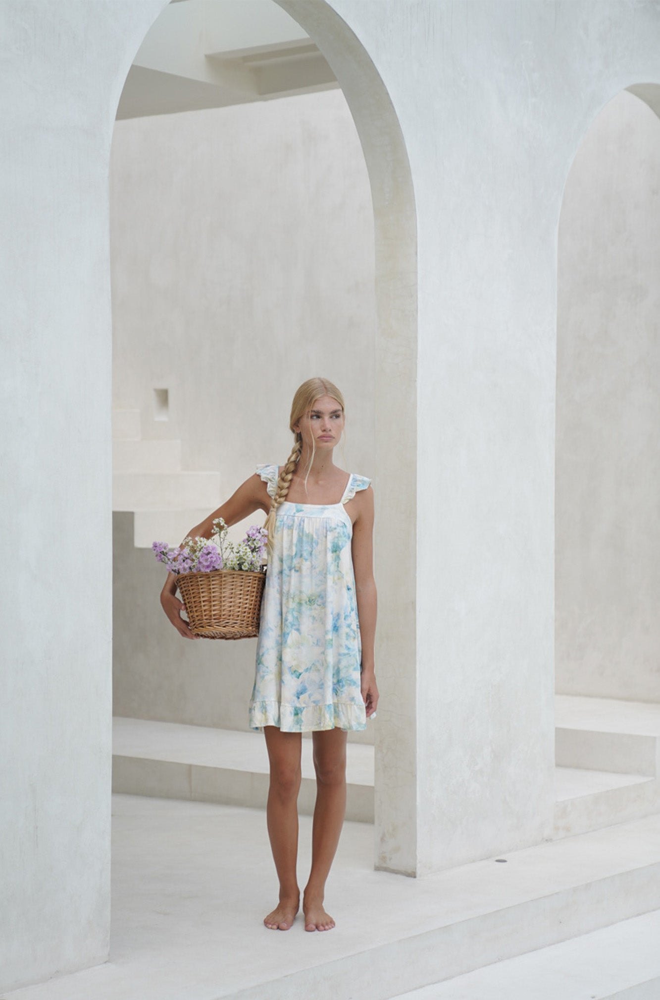 Celine Mini Dress | Forget Me Not — thumbnail 5