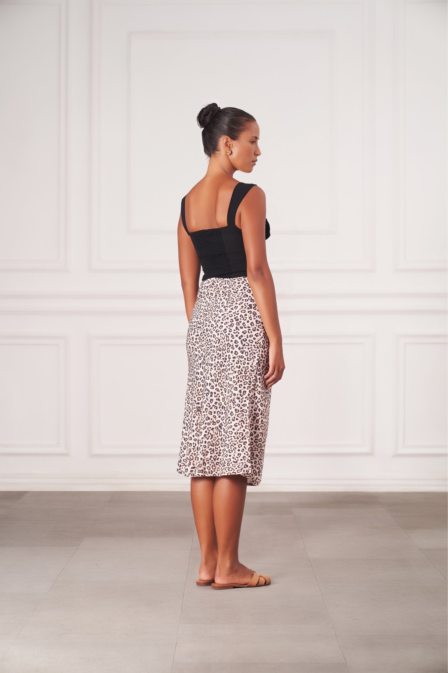 Rachel Skirt | Snow Leopard — thumbnail 5