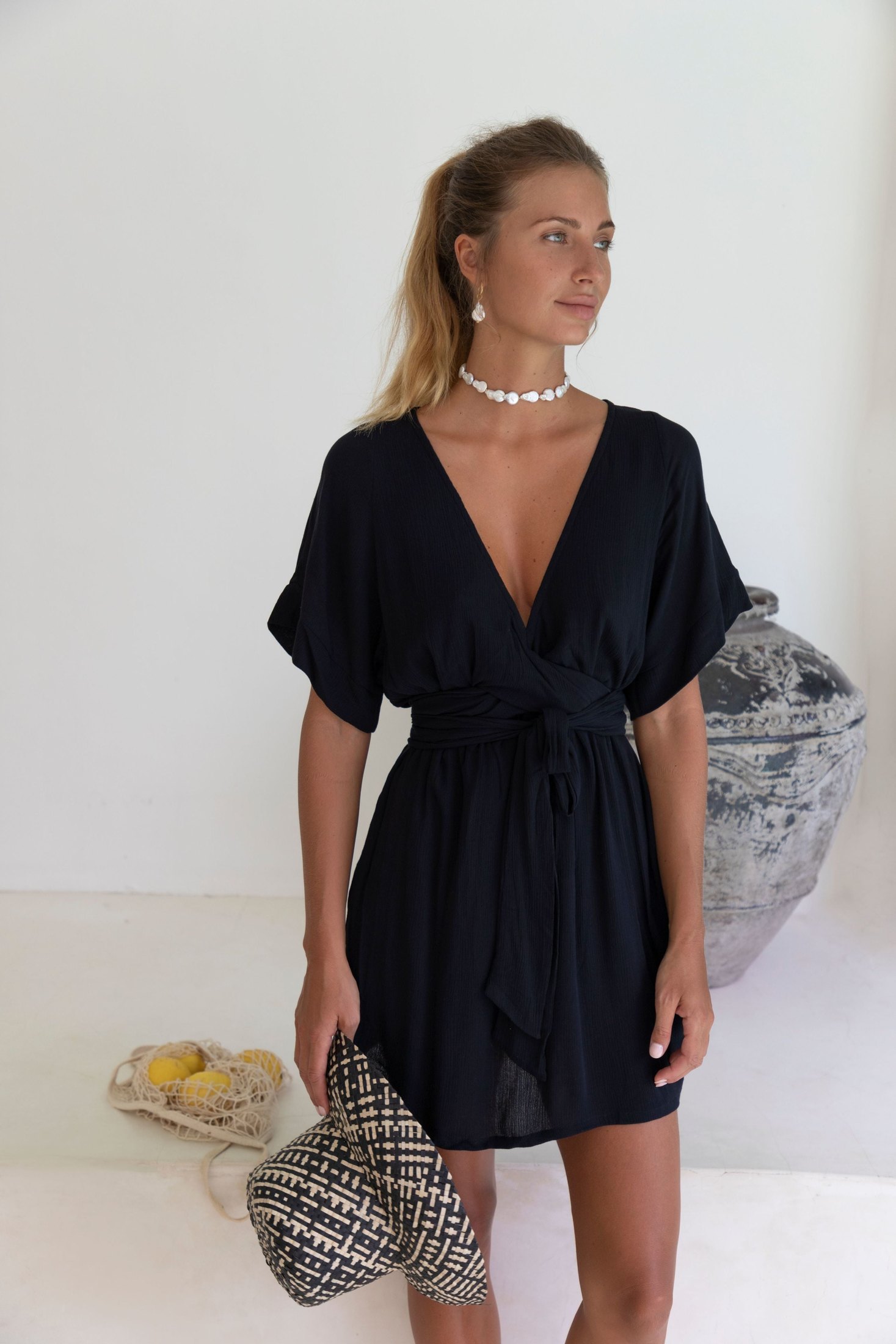 Melody Mini Dress | Black