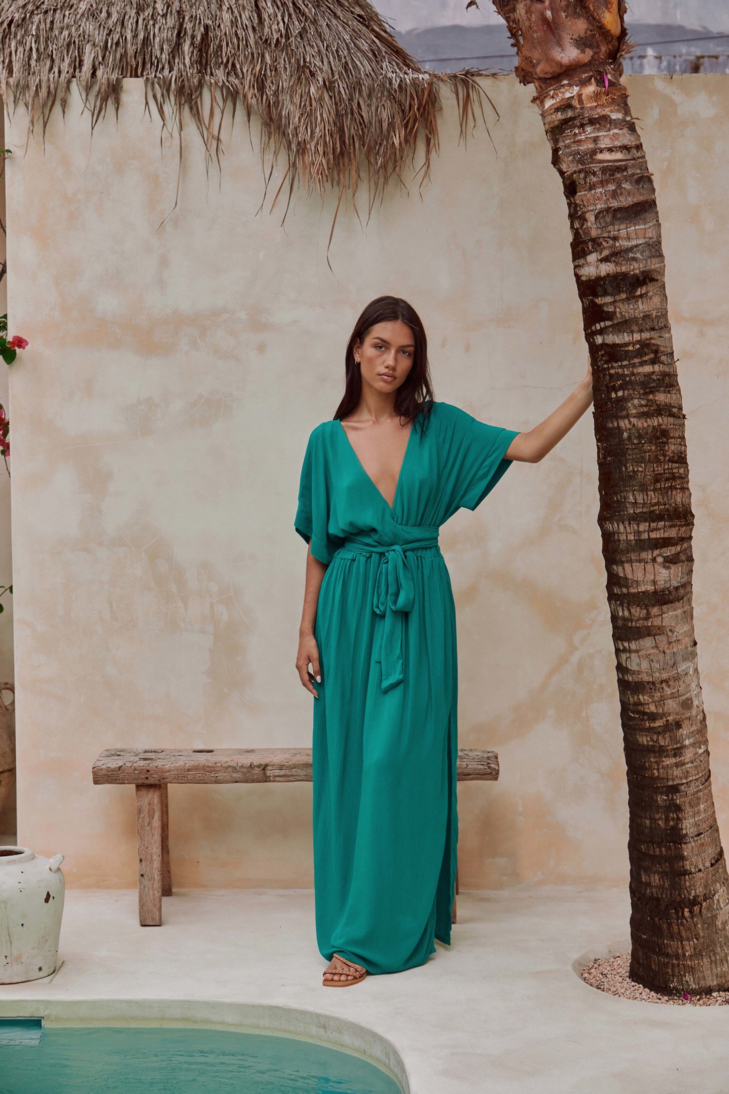Melody Maxi Dress | Emerald — thumbnail 8