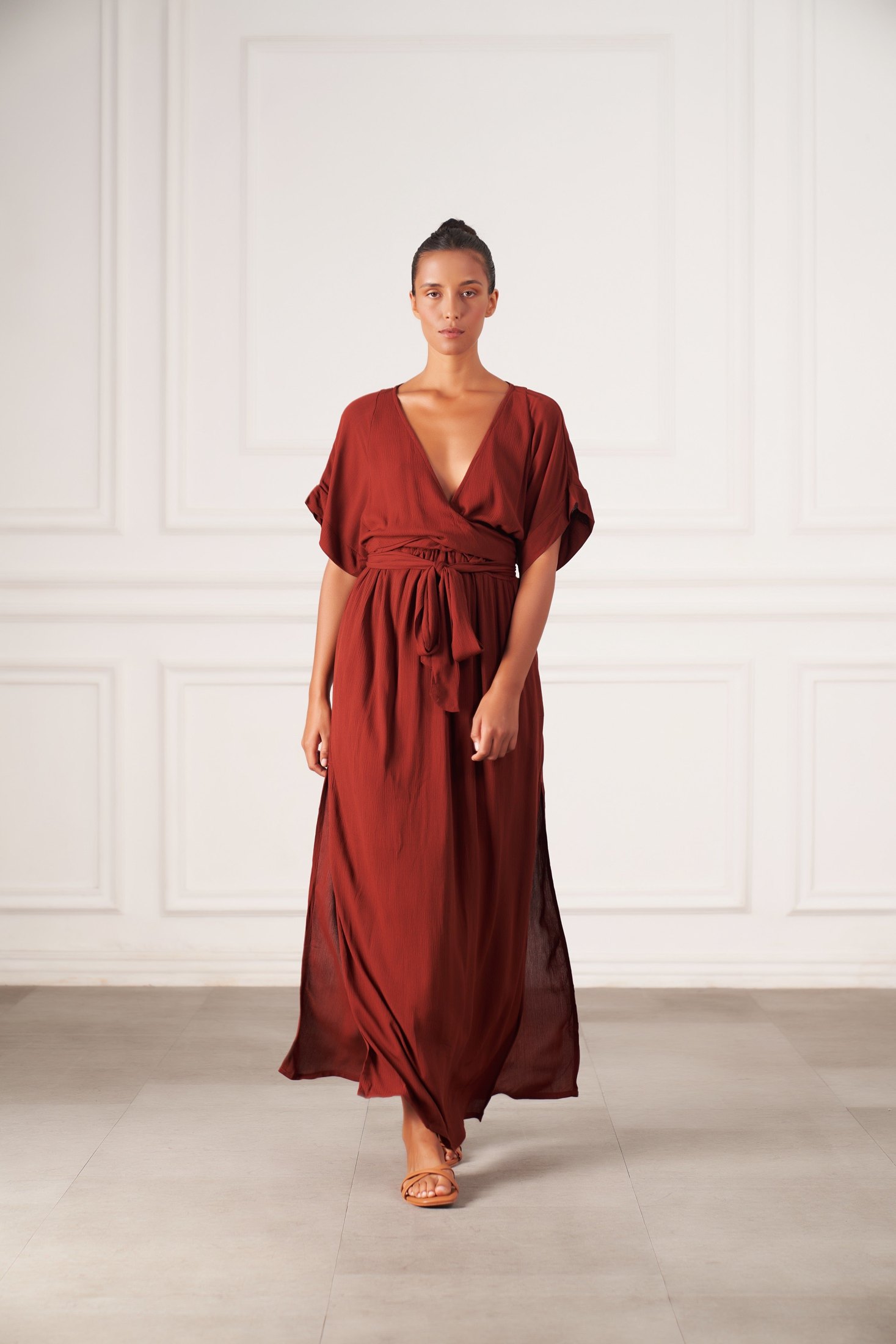 Melody Maxi Dress | Espresso — thumbnail 12