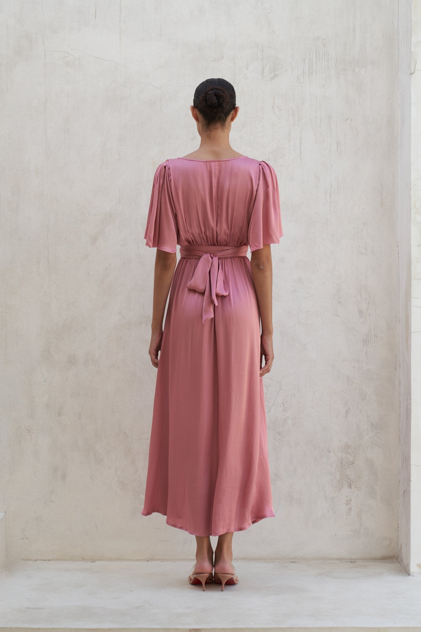 Marlowe Maxi Dress | Berry Rose — thumbnail 7