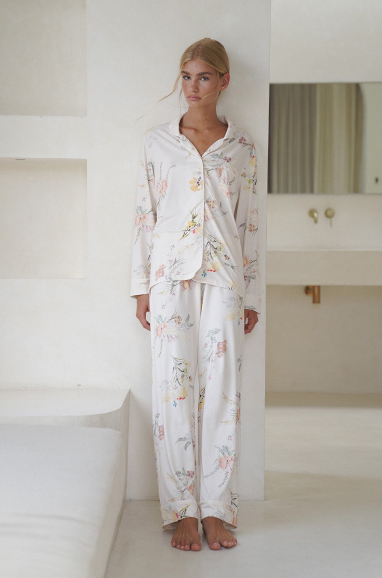 Francesca Sleep Set | Secret Garden Vanilla — thumbnail 5