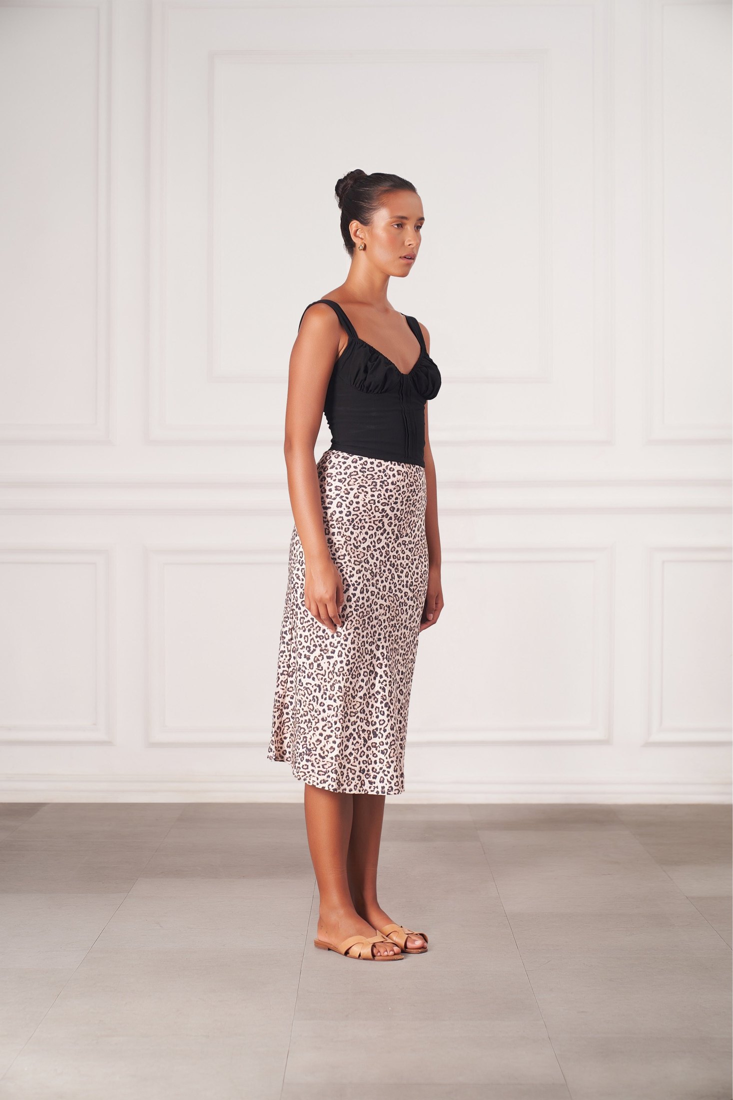 Rachel Skirt | Snow Leopard — thumbnail 6
