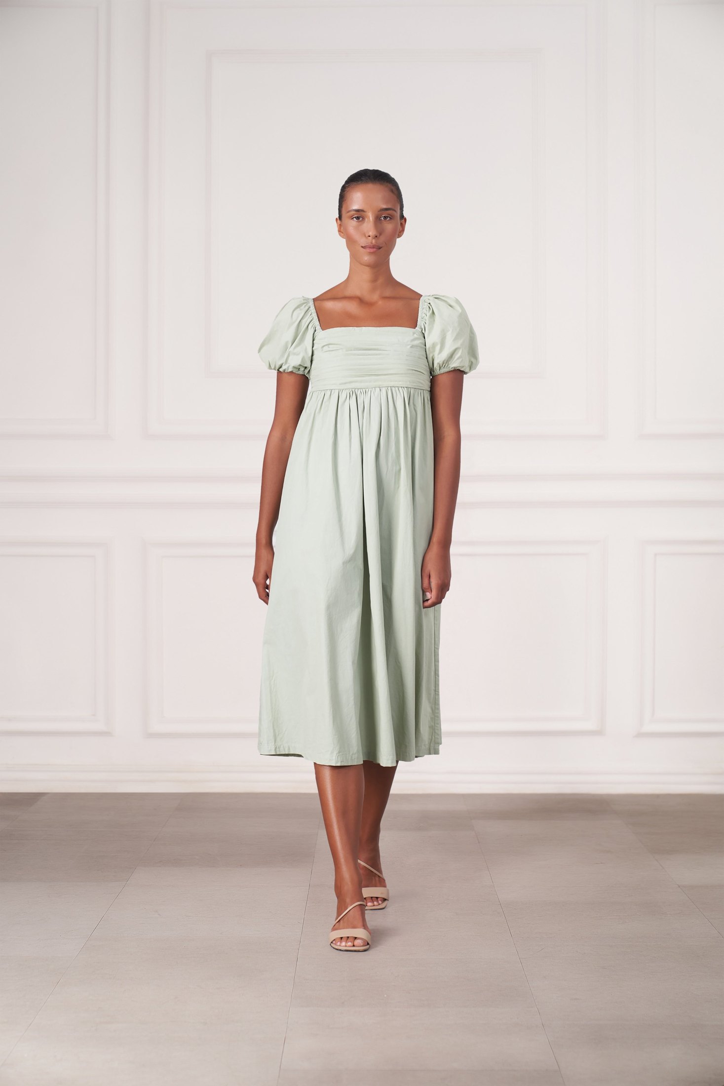 Grace Midi Dress | Sage — thumbnail 3