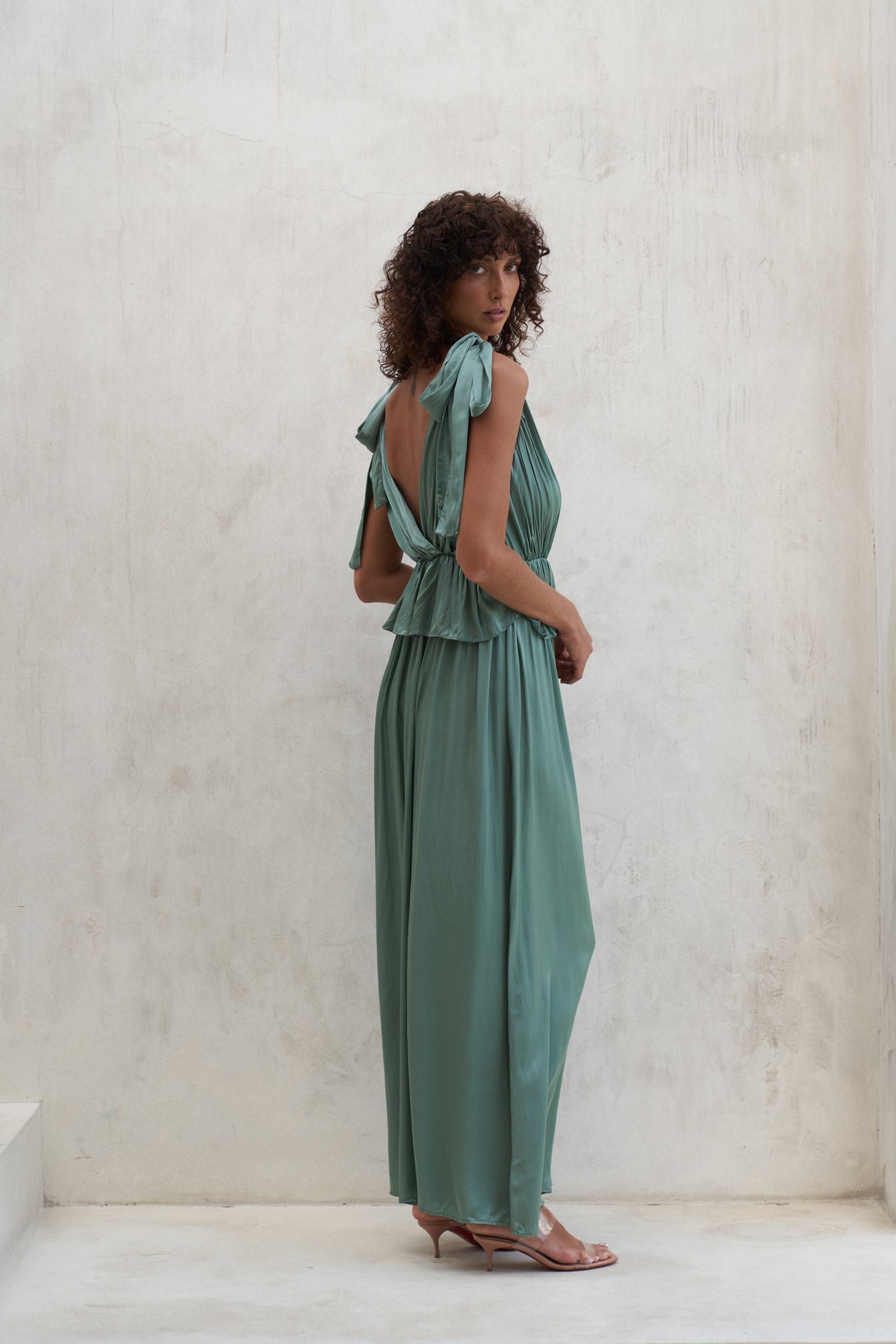 Juliette Gown | Olive — thumbnail 9