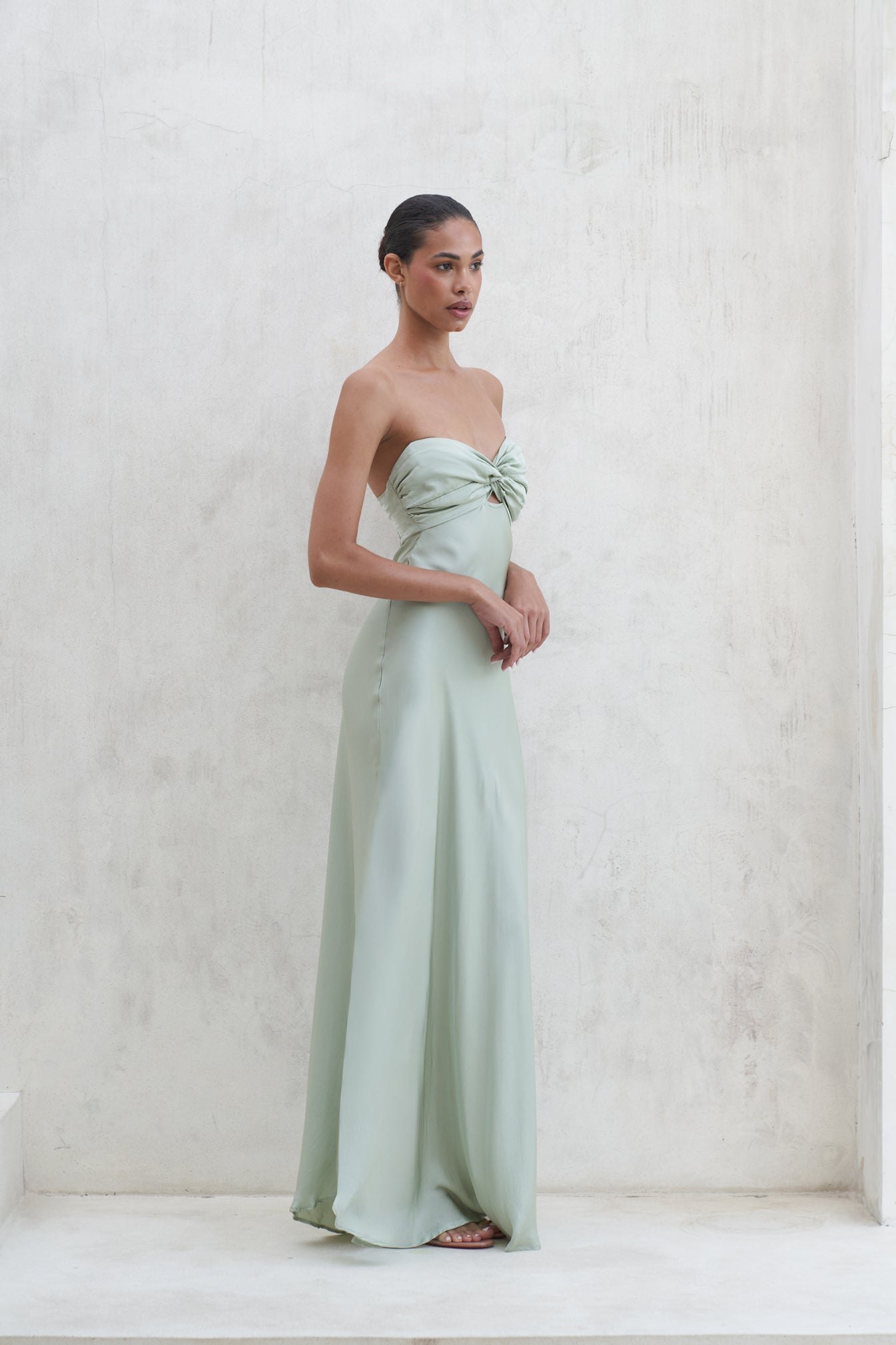 Victoria Maxi Dress | Sage — thumbnail 4