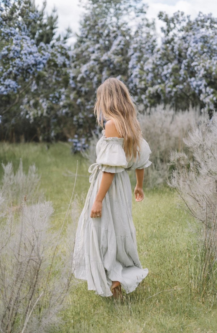 Emmaline Gown | Sage Green — thumbnail 2