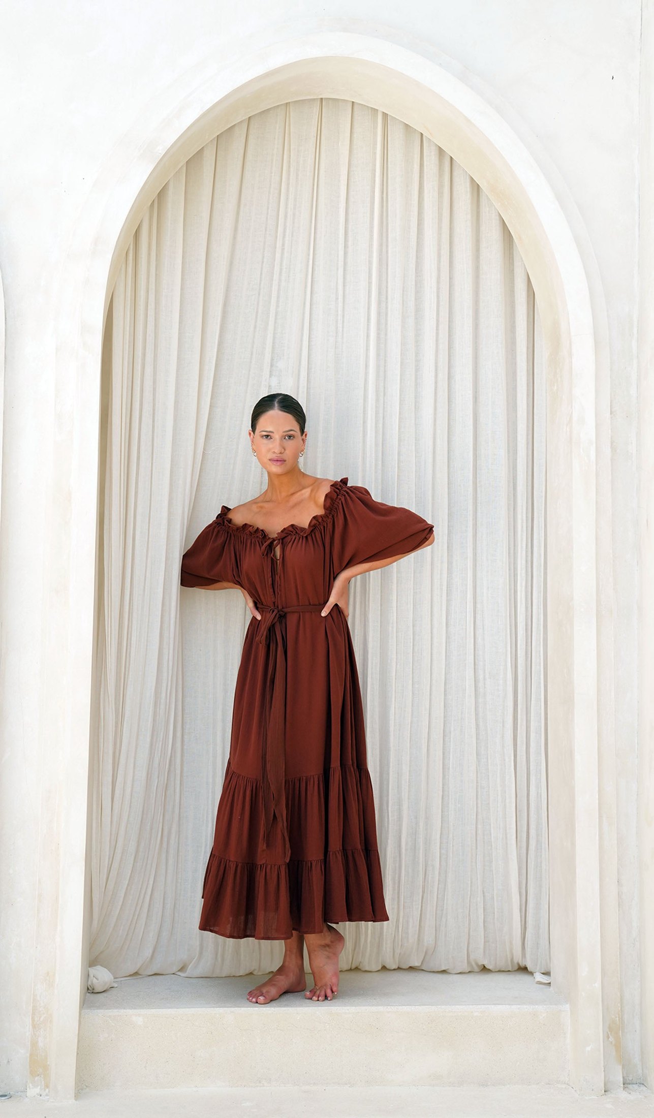 Emmaline Gown | Espresso — thumbnail 3