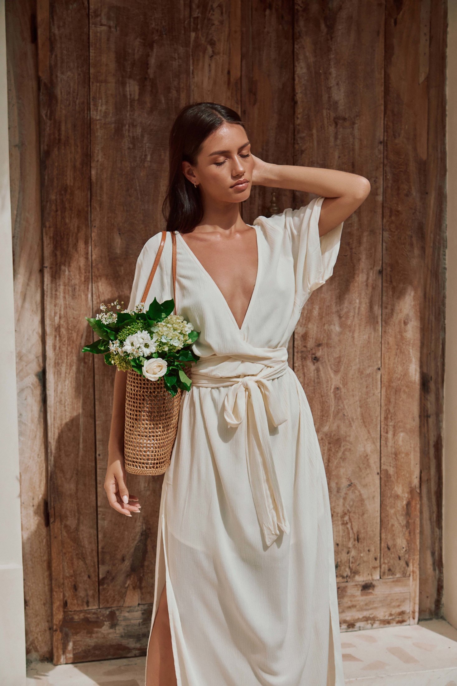 Melody Maxi Dress | Buttercream — thumbnail 4