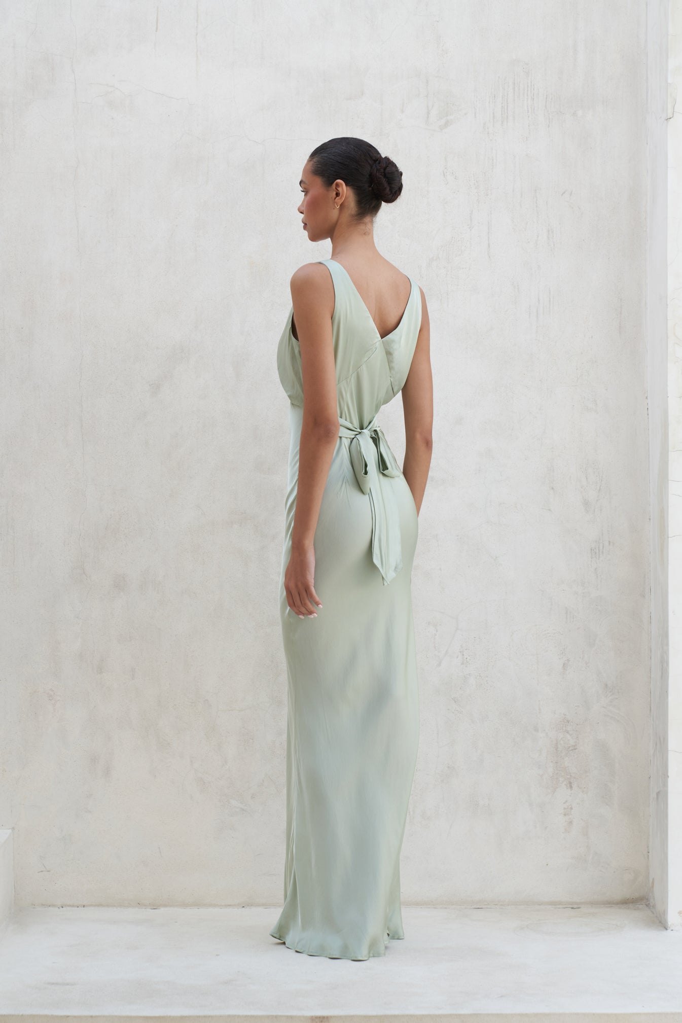 Bessette Maxi Dress | Sage — thumbnail 7
