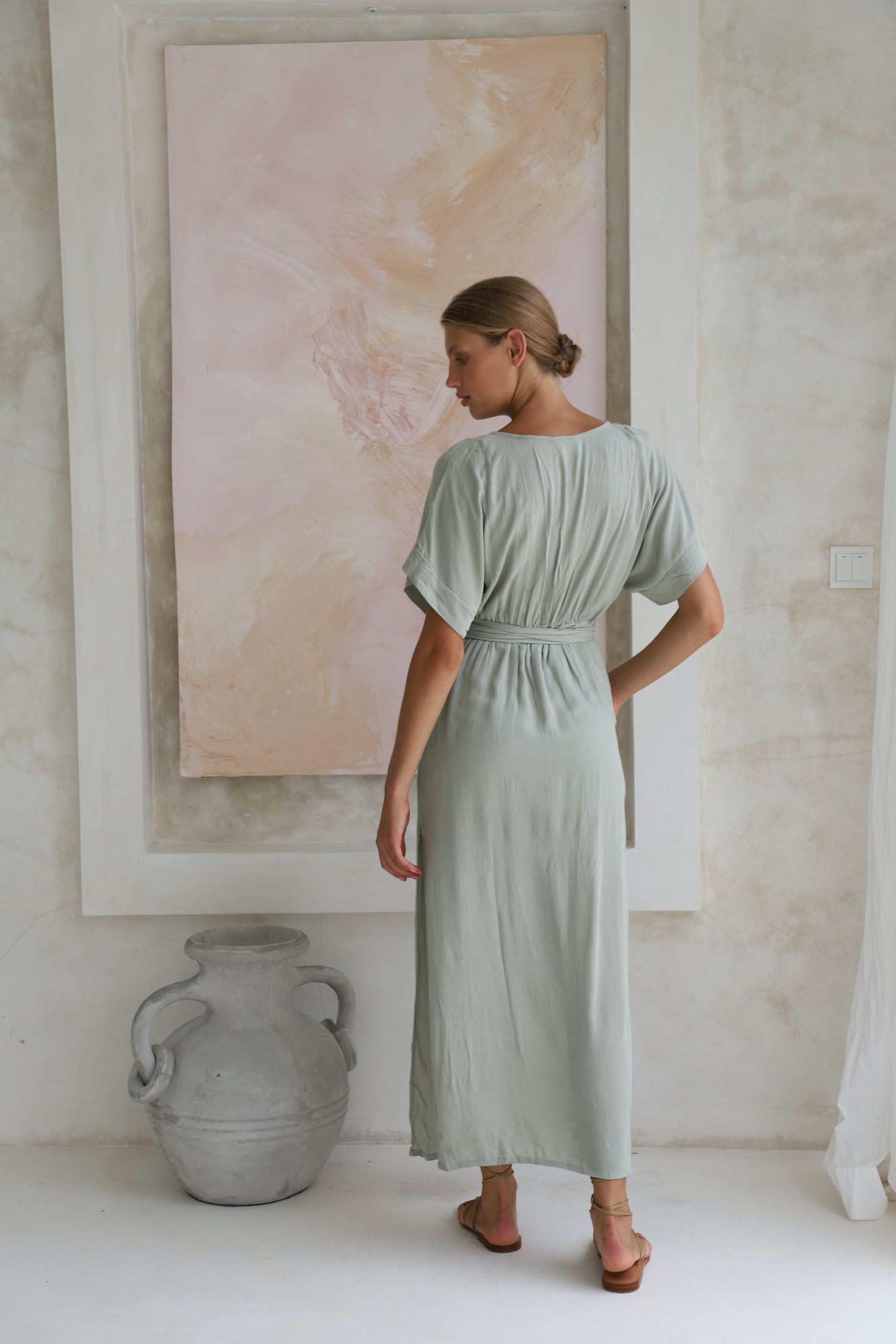 Melody Maxi Dress | Sage Green — thumbnail 5