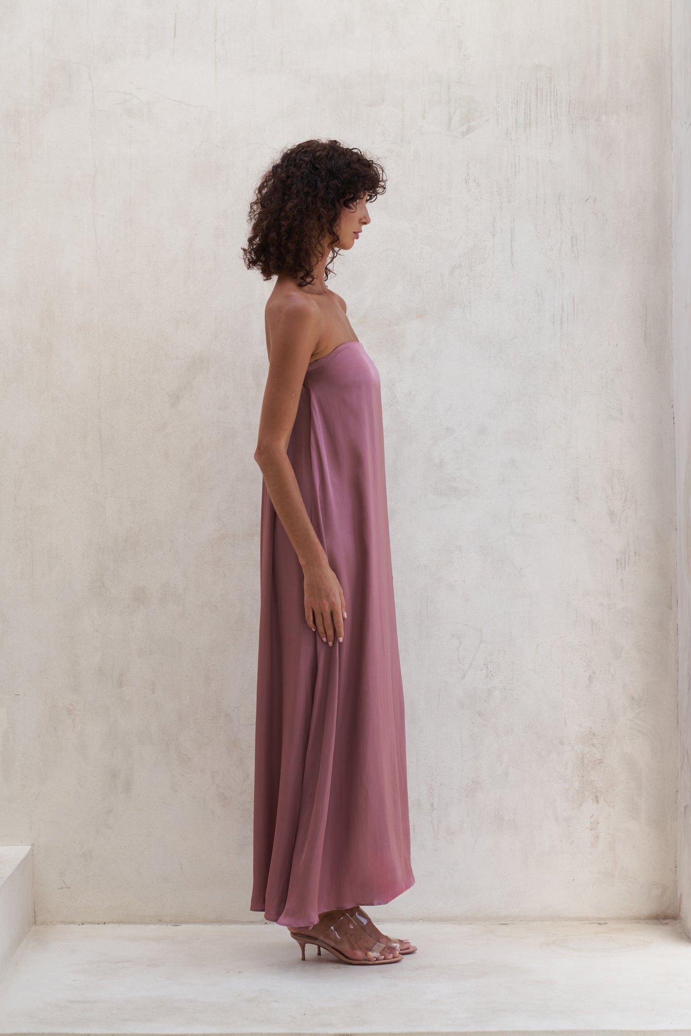Aveline Maxi Dress | Mauve — thumbnail 4