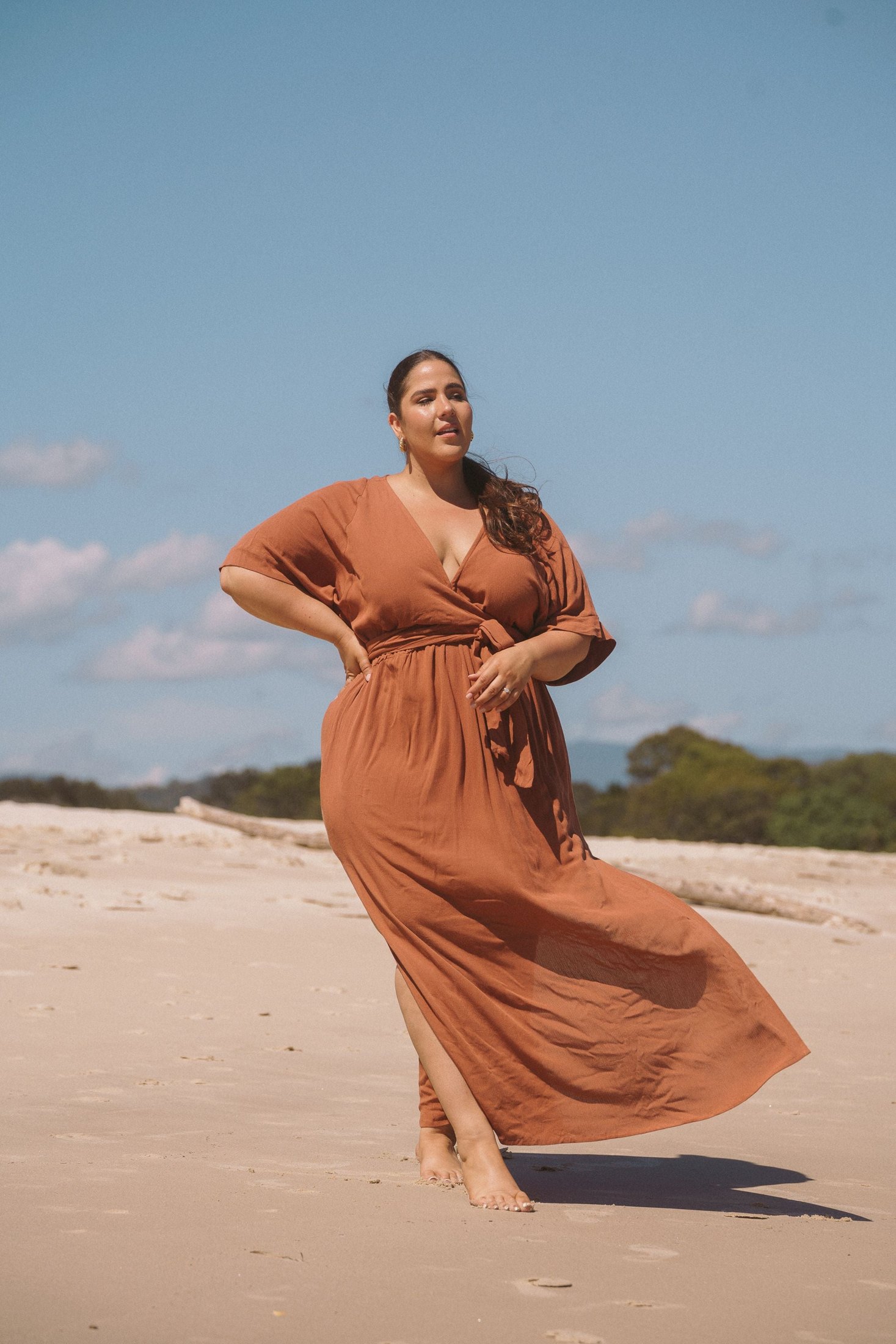 Melody Maxi Dress | Cinnamon — thumbnail 8