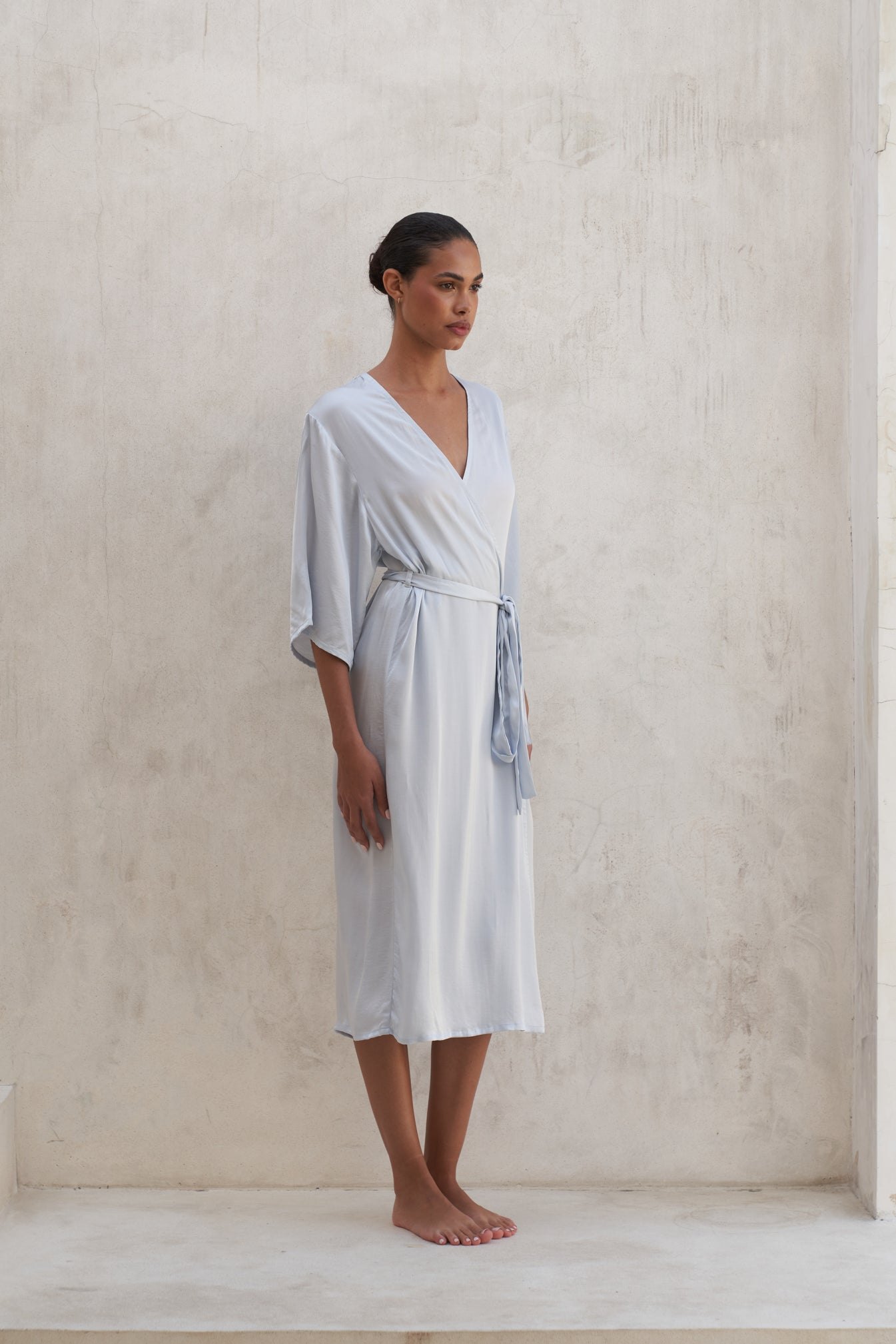 Olivia Robe | Pearl Blue — thumbnail 4